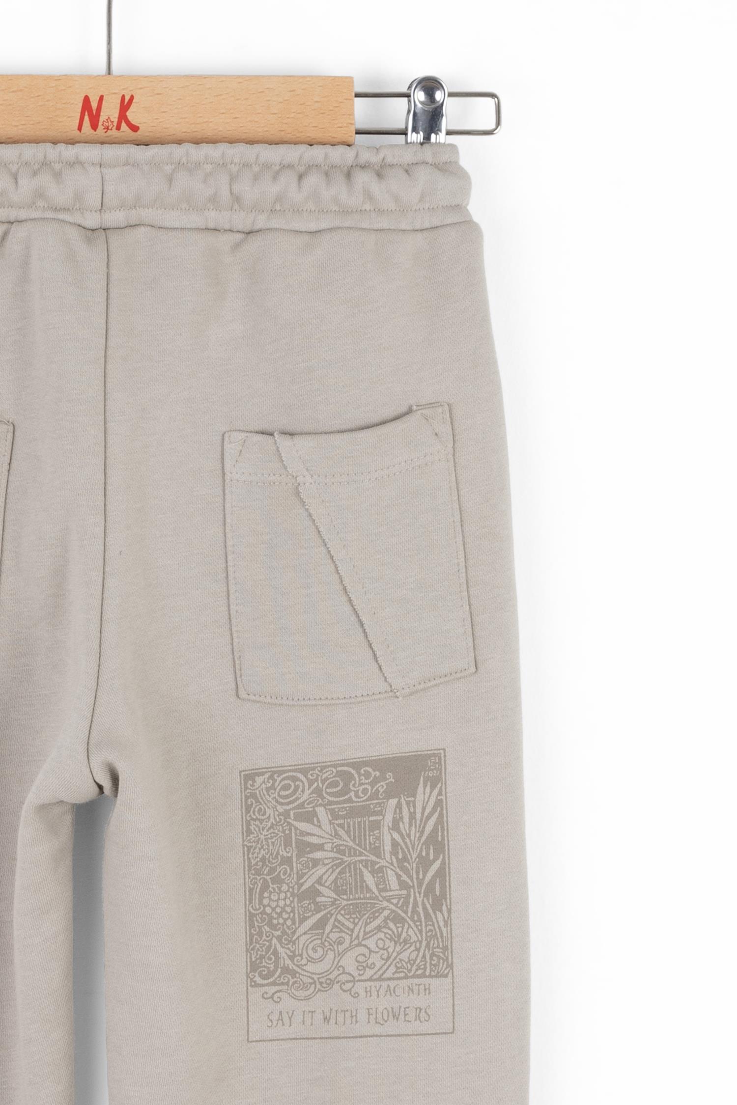 Nk Erkek Çocuk Detay Pantolon 8-14 Yaş GRI