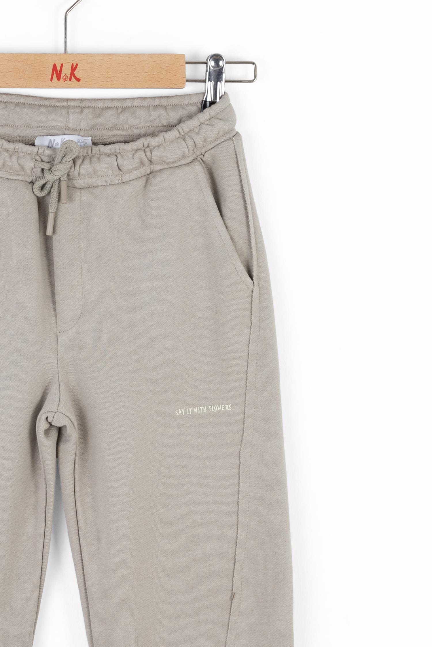 Nk Erkek Çocuk Detay Pantolon 8-14 Yaş GRI