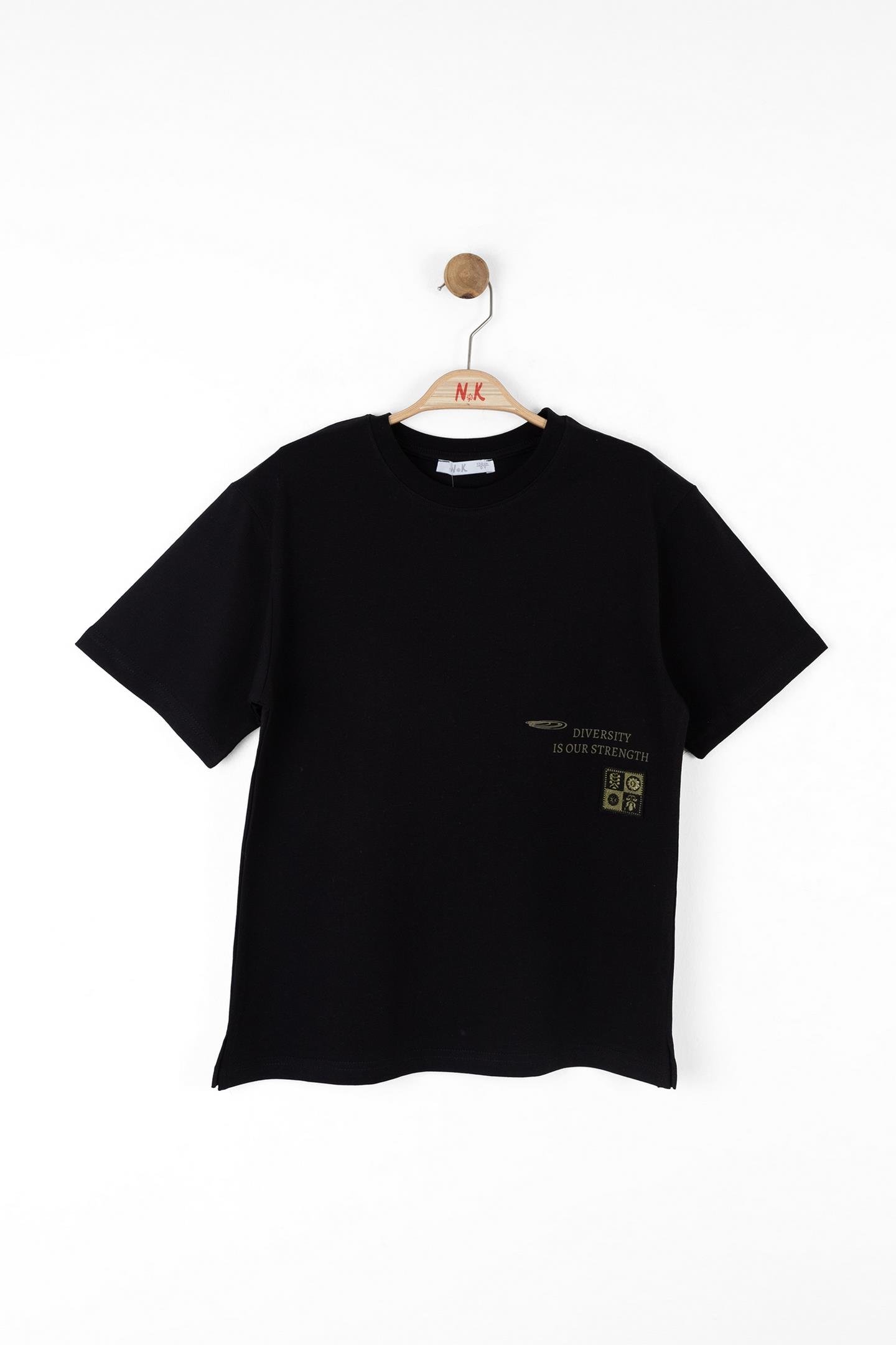 Nk Erkek Çocuk Diversity Tshirt 8-14 Yaş Siyah