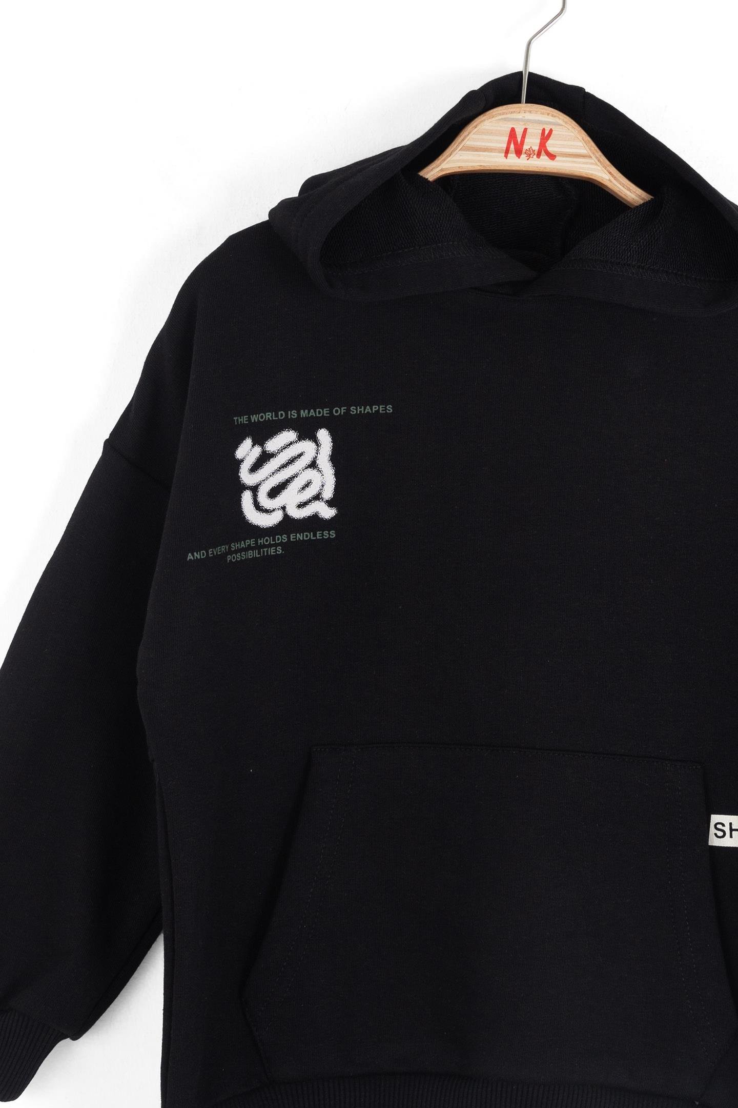 Nk Erkek Çocuk Endless Sweatshirt 4-8 Yaş Siyah