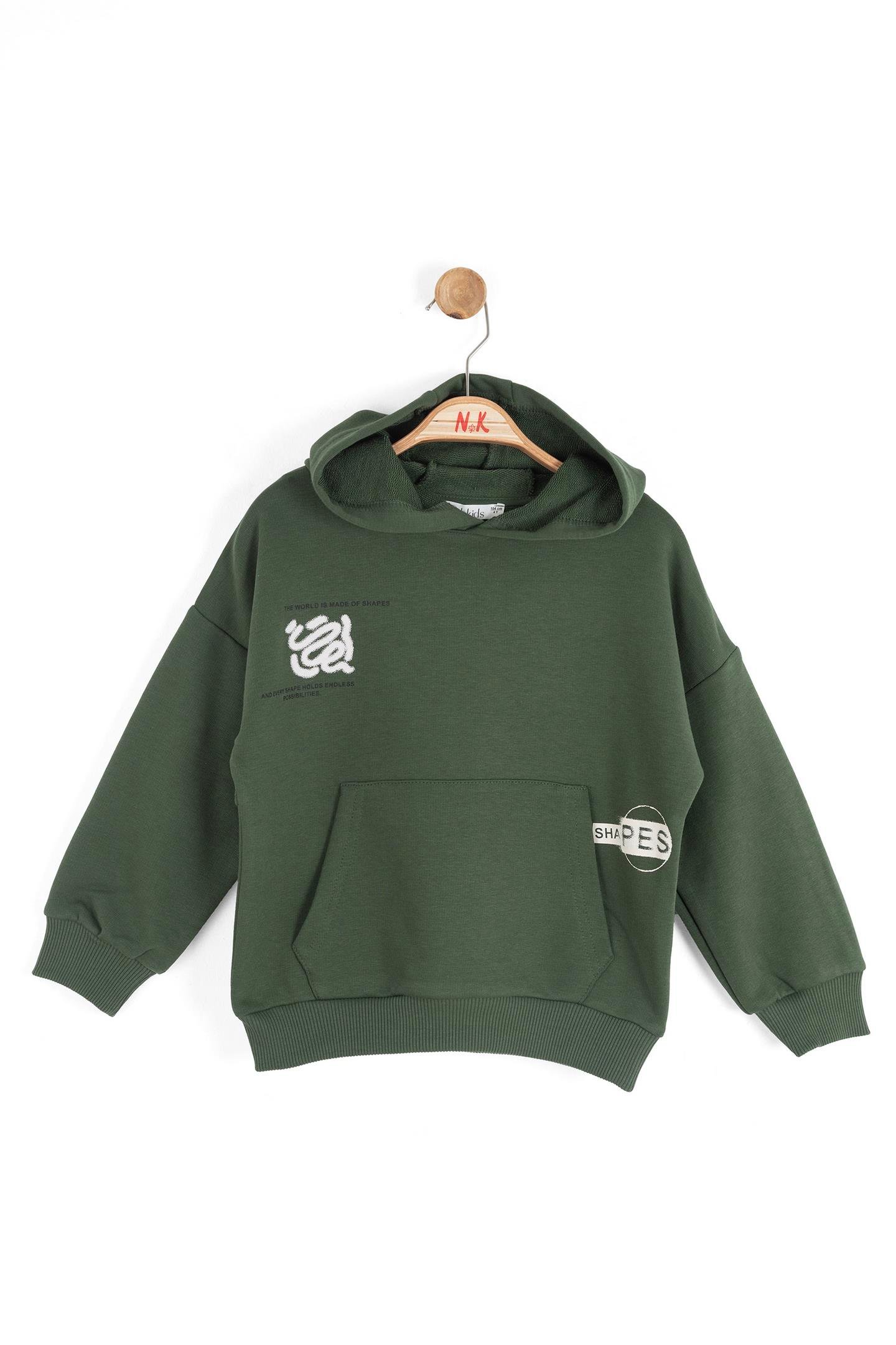 Nk Erkek Çocuk Endless Sweatshirt 4-8 Yaş Yeşil
