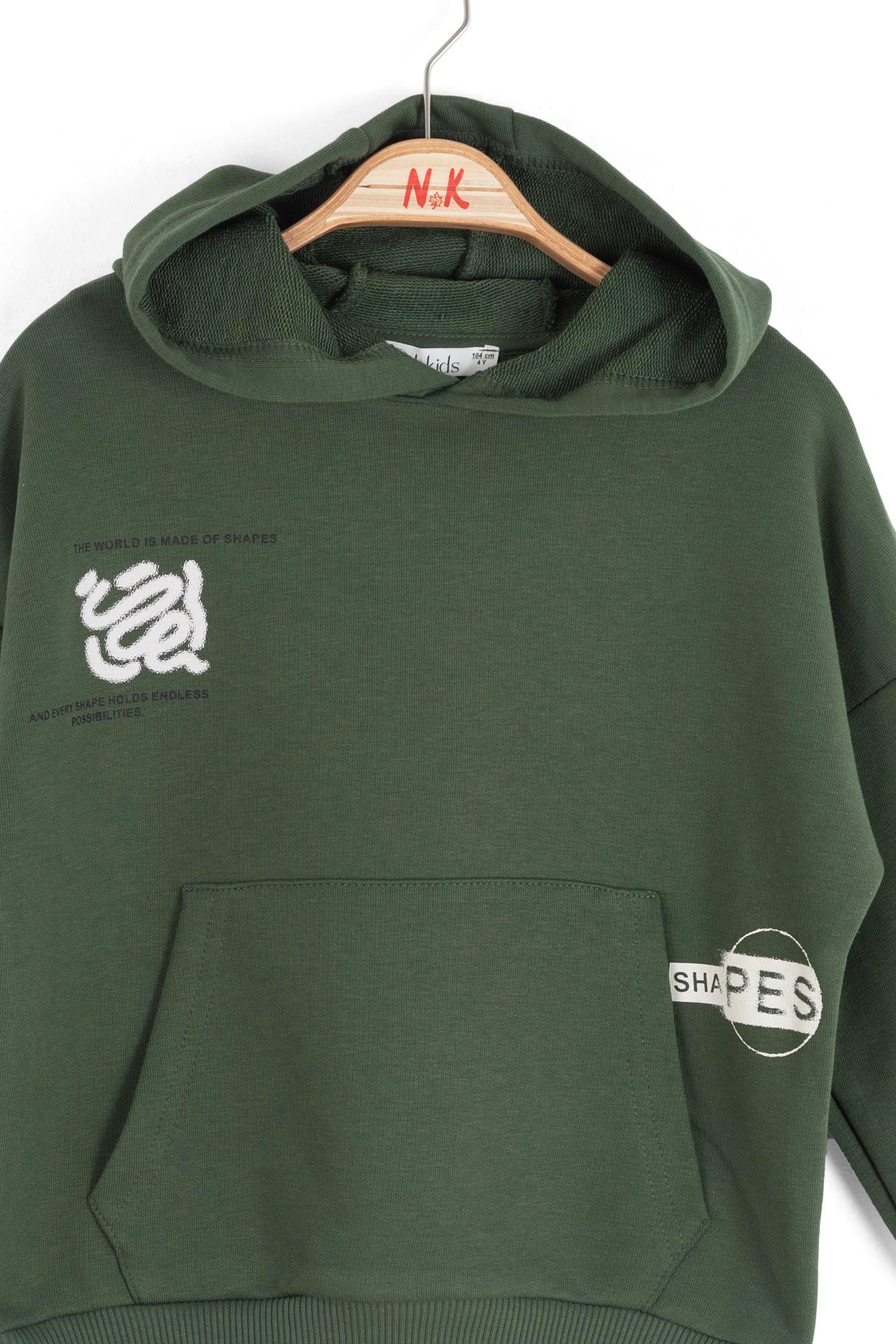 Nk Erkek Çocuk Endless Sweatshirt 4-8 Yaş Yeşil