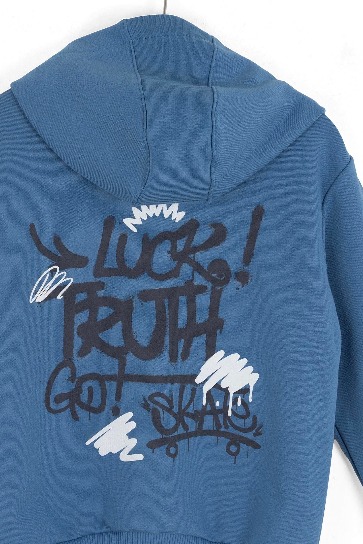 Nk Erkek Çocuk Freedom Fermuarlı Sweatshirt 4-8 Yaş Mavi