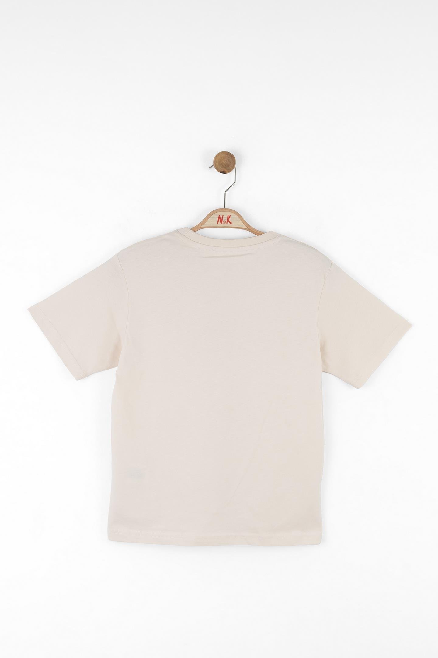 Nk Erkek Çocuk Global Harmony Tshirt 8-14 Yaş Krem