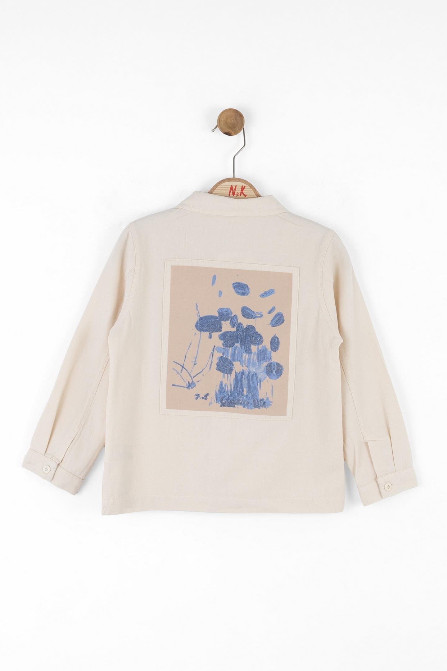 Nk Erkek Çocuk Imagınatıon Gömlek 4-8 Yaş Krem