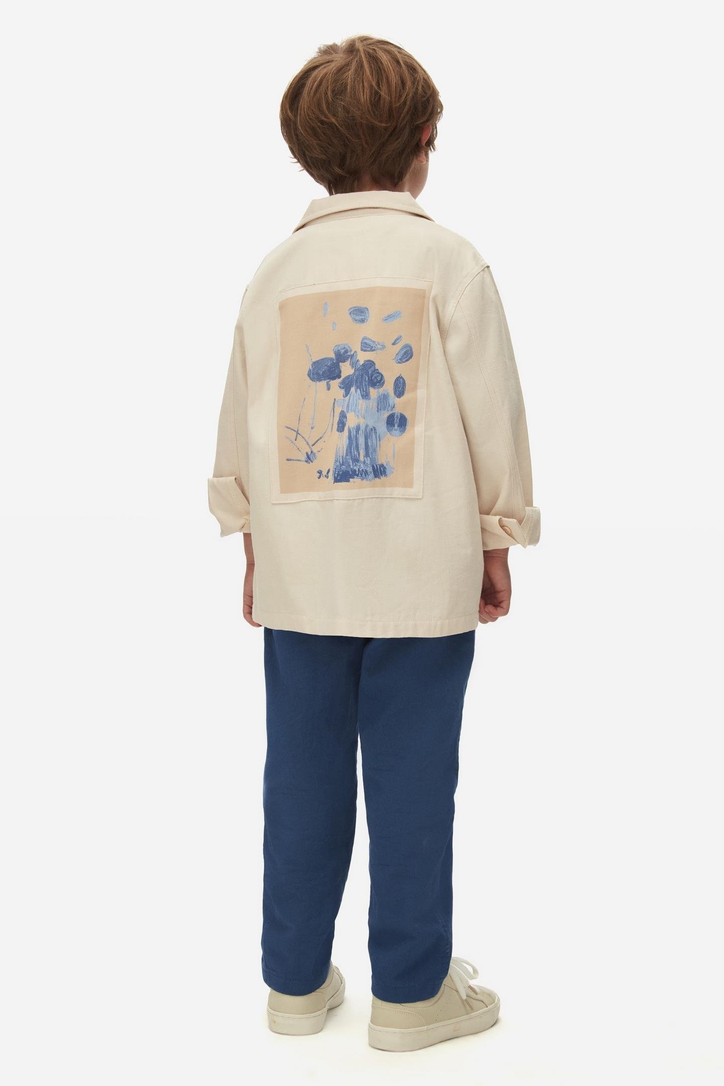 Nk Erkek Çocuk Imagınatıon Gömlek 4-8 Yaş Krem