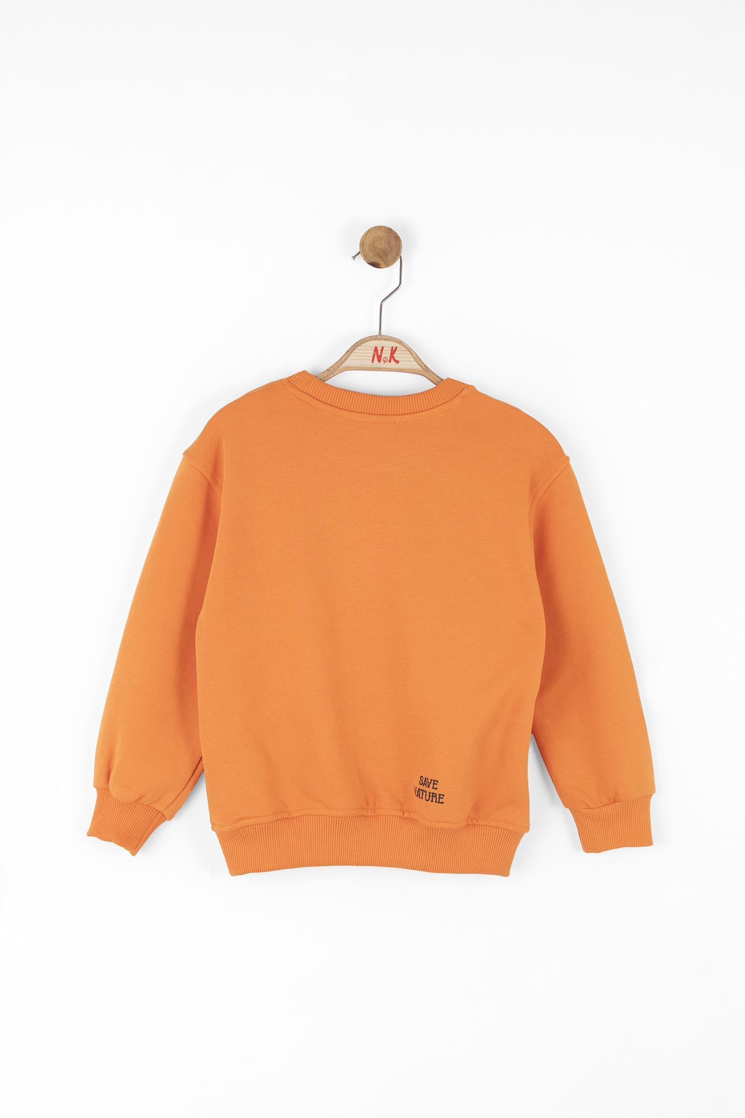 Nk Erkek Çocuk Kaktüs Sweatshirt 4-8 Yaş ORANJ