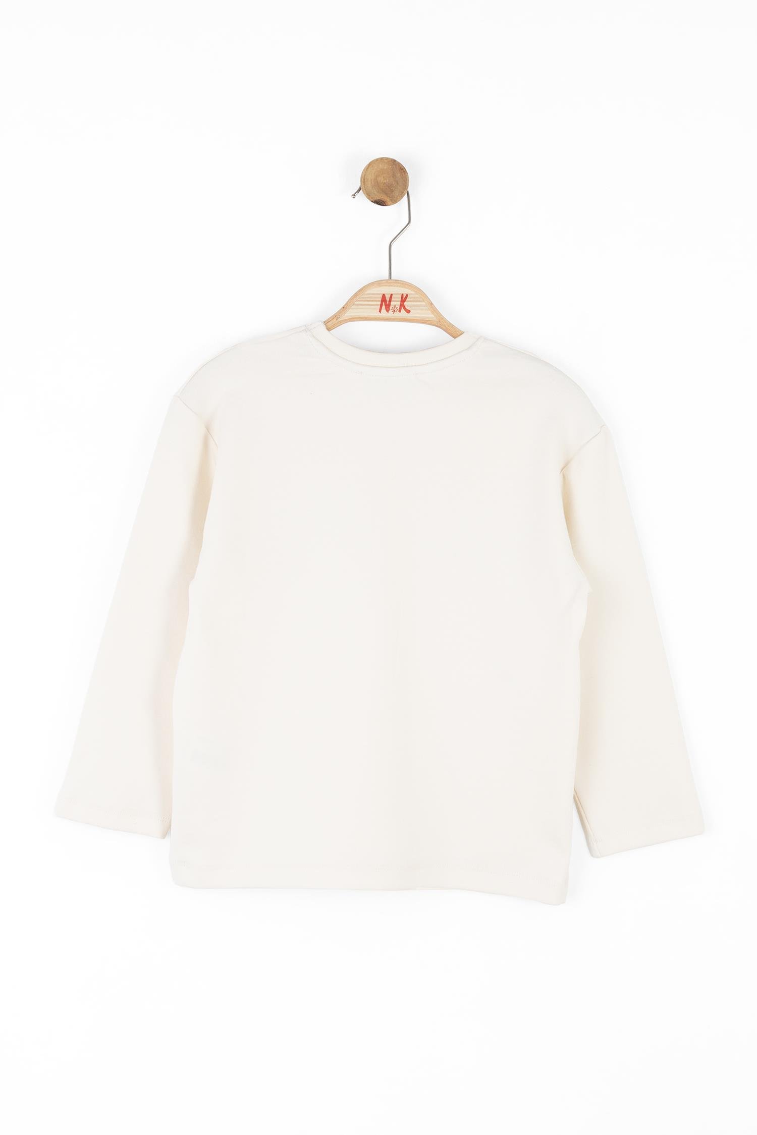 Nk Erkek Çocuk Laker Sweatshirt 4-8 Yaş EKRU