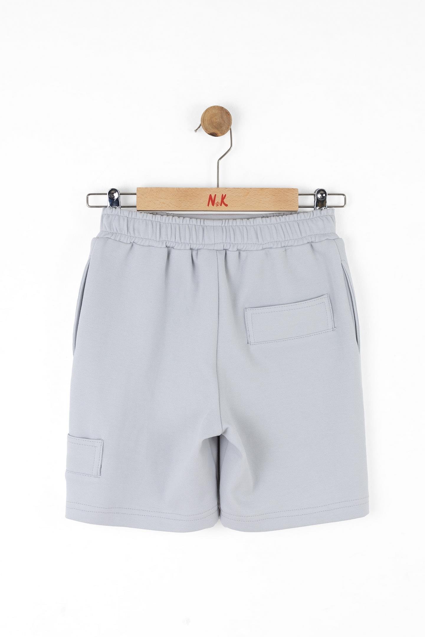 Nk Erkek Çocuk Macron Şort 8-14 Yaş Gri