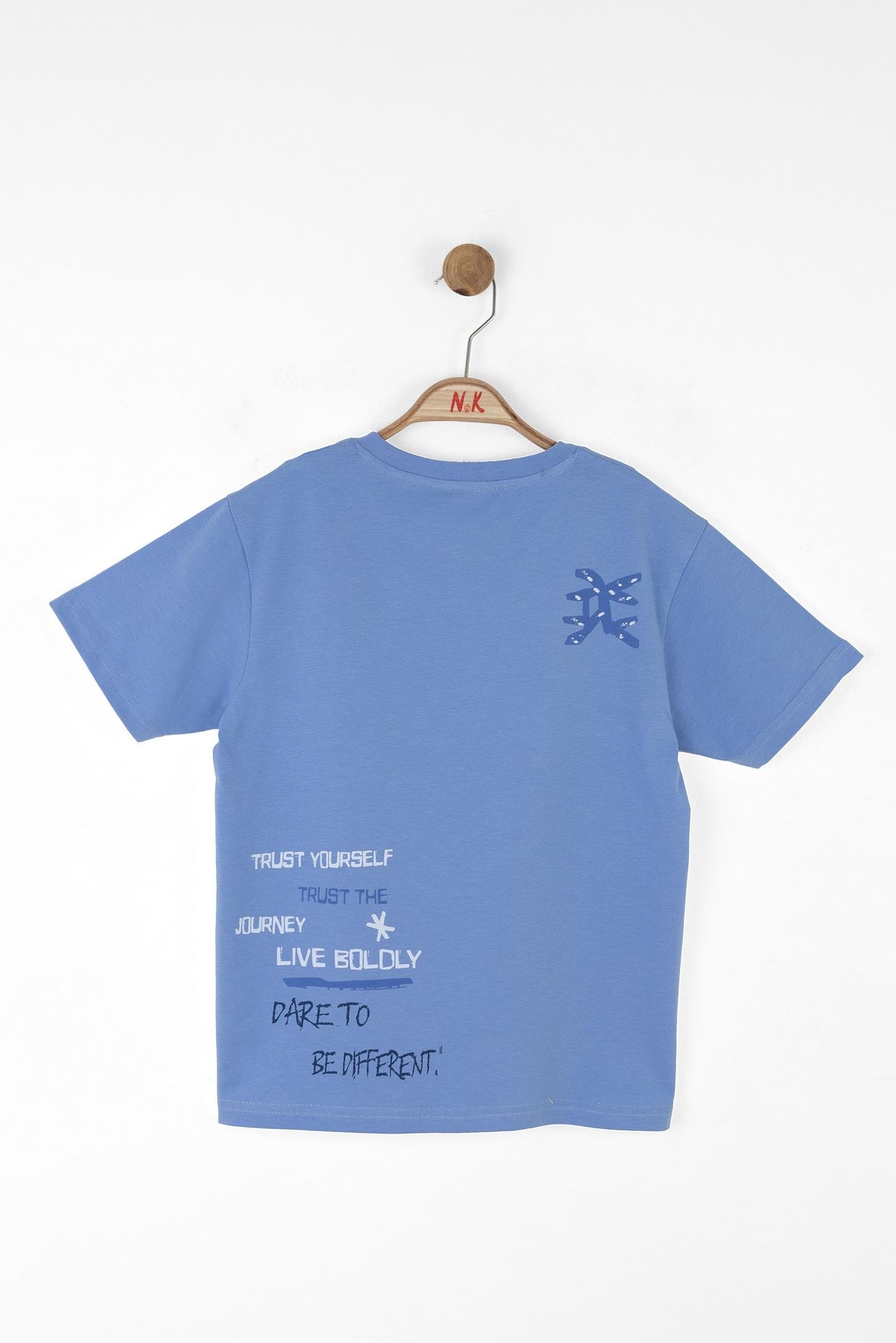 Nk Erkek Çocuk Mare Tshirt 4-8 Yaş Mavi