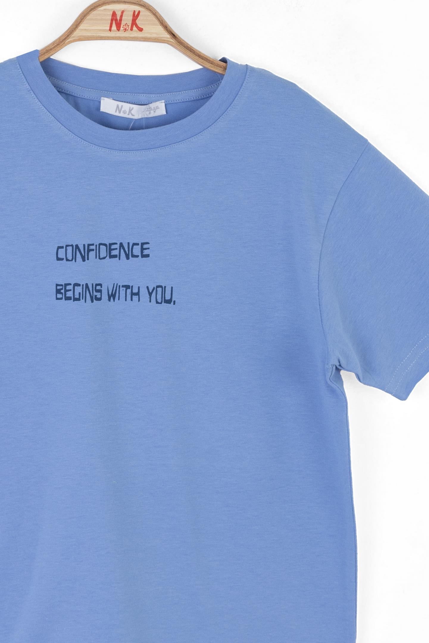 Nk Erkek Çocuk Mare Tshirt 4-8 Yaş Mavi