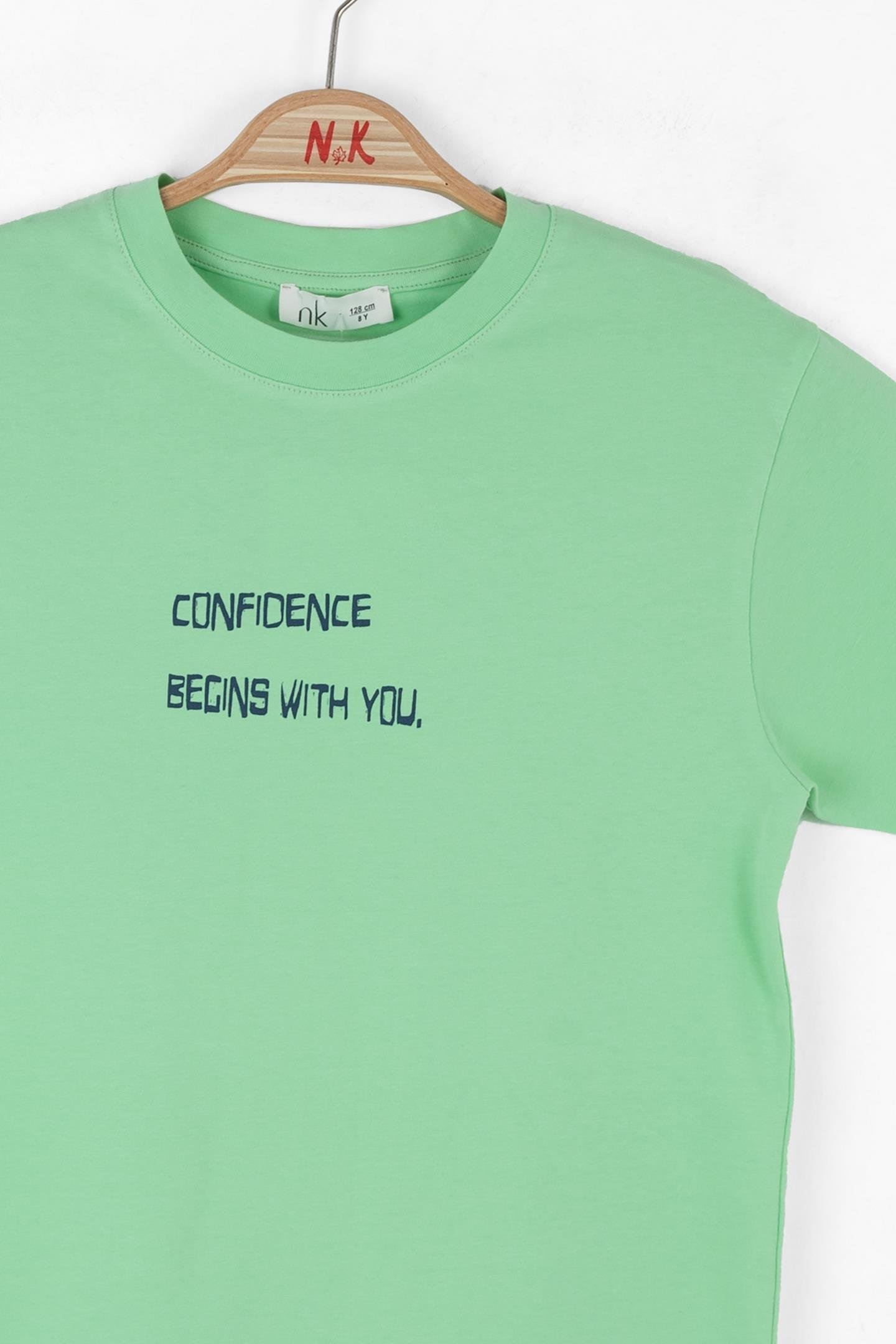 Nk Erkek Çocuk Mare Tshirt 4-8 Yaş Yeşil