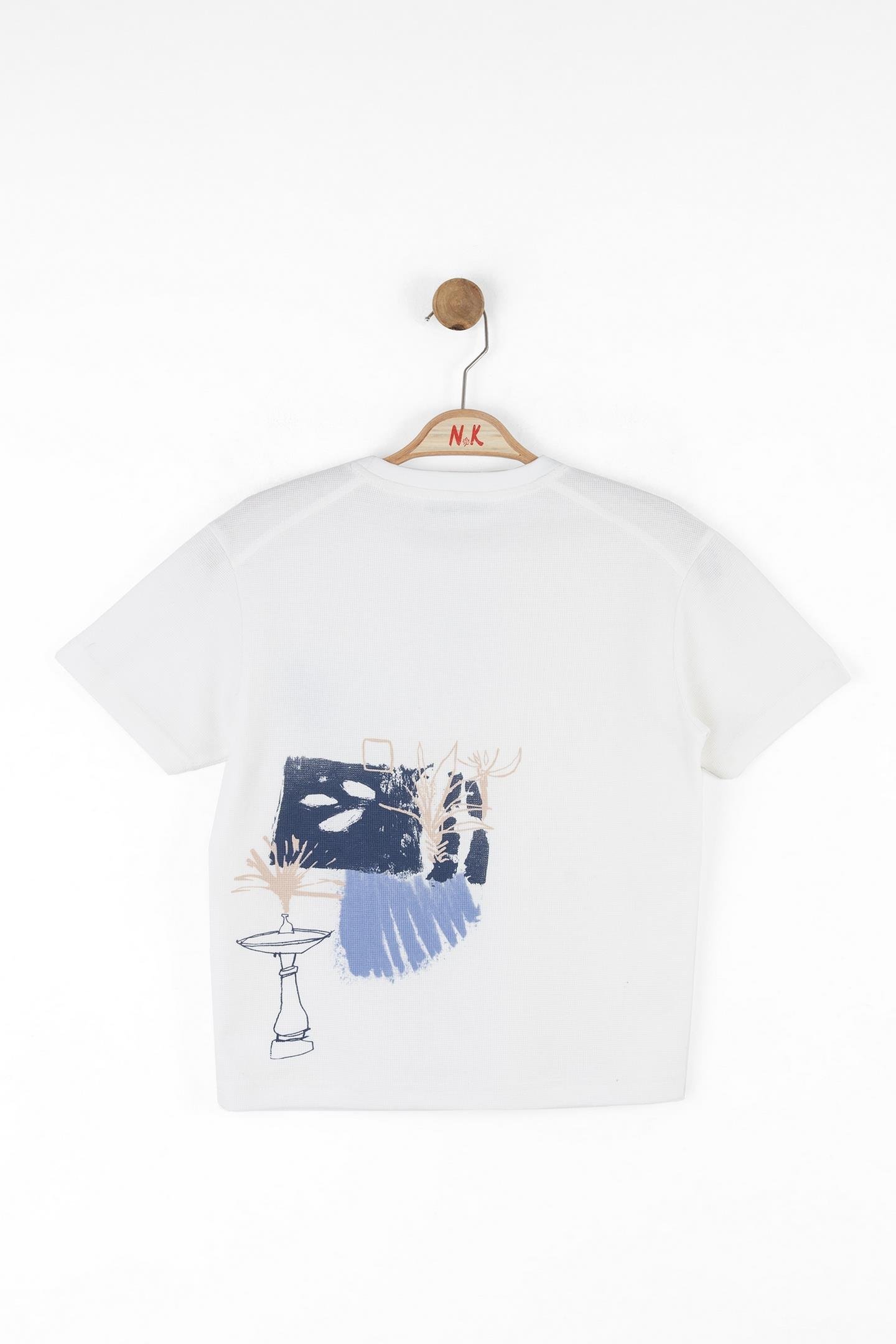 Nk Erkek Çocuk Masterpiece Tshirt 4-8 Yaş Ekru