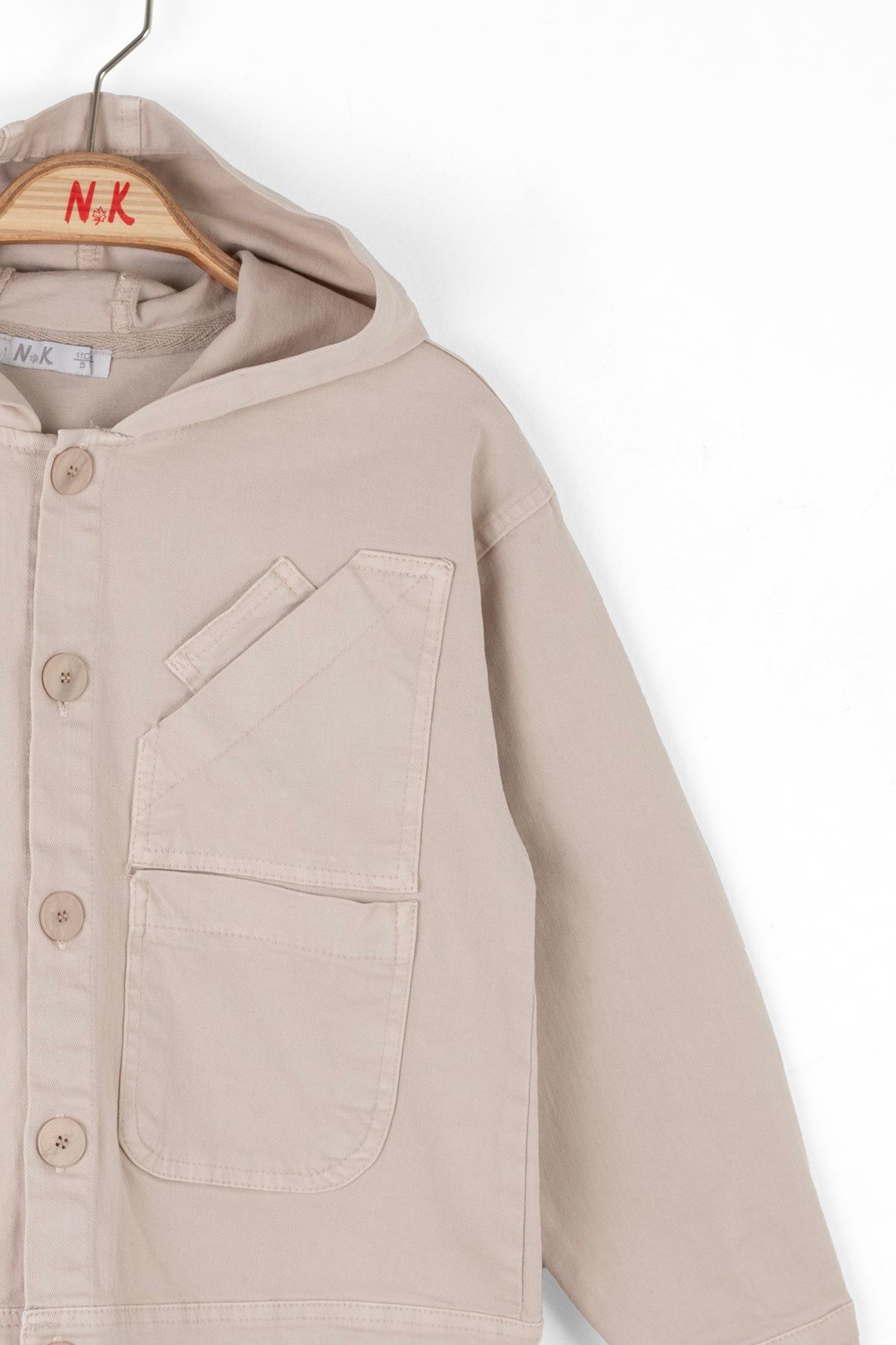 Nk Erkek Çocuk Ming Ceket 4-8 Yaş Krem