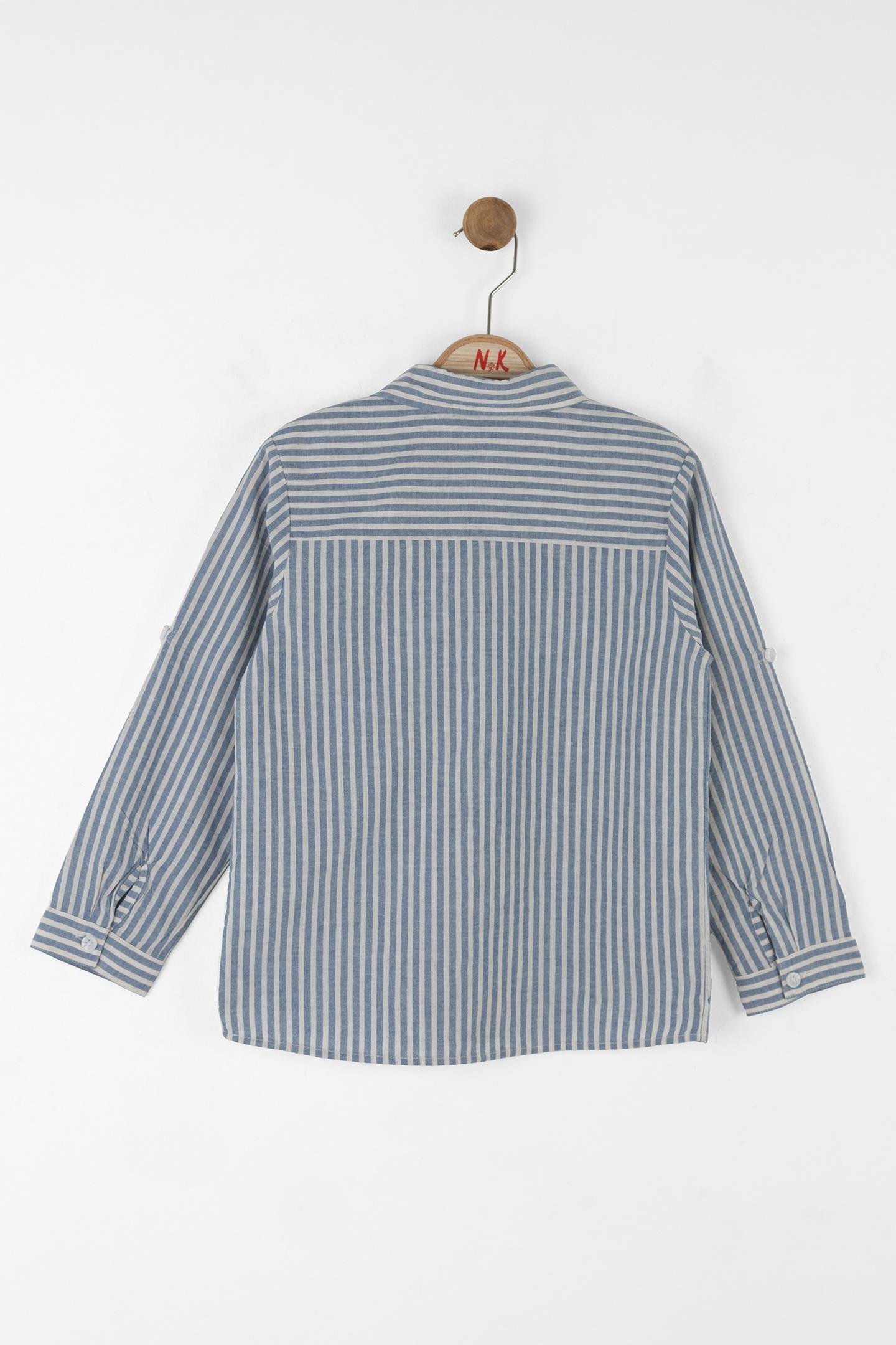 Nk Erkek Çocuk Ming Gömlek 4-8 Yaş İndigo
