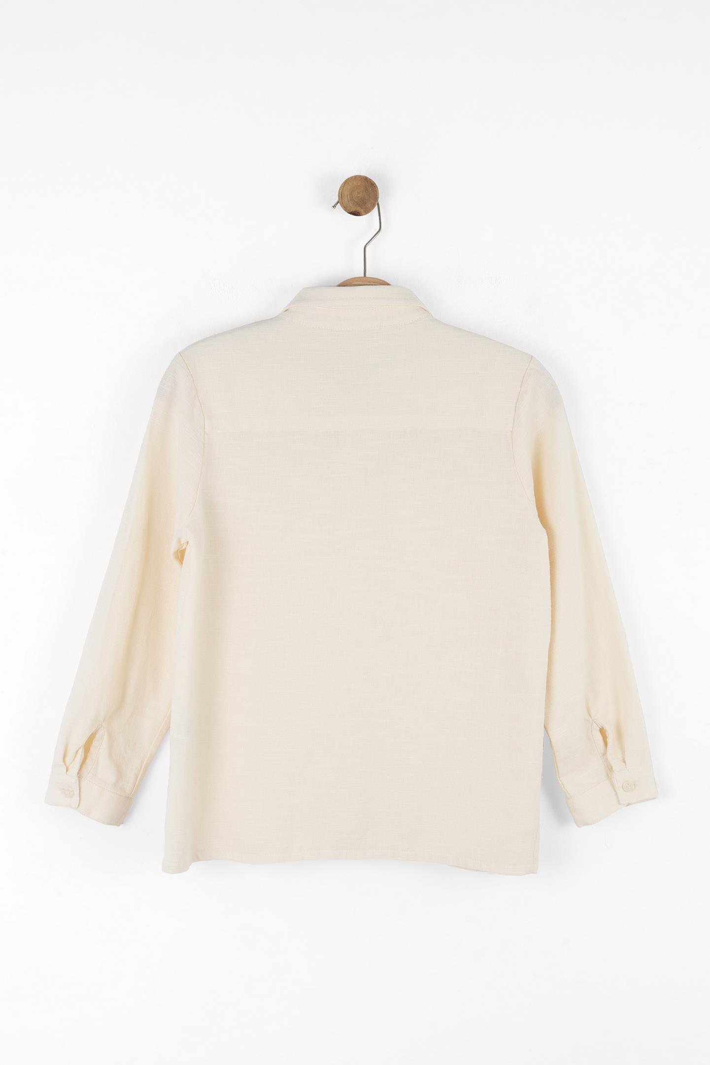 Nk Erkek Çocuk Olivet Gömlek 8-14 Yaş Krem