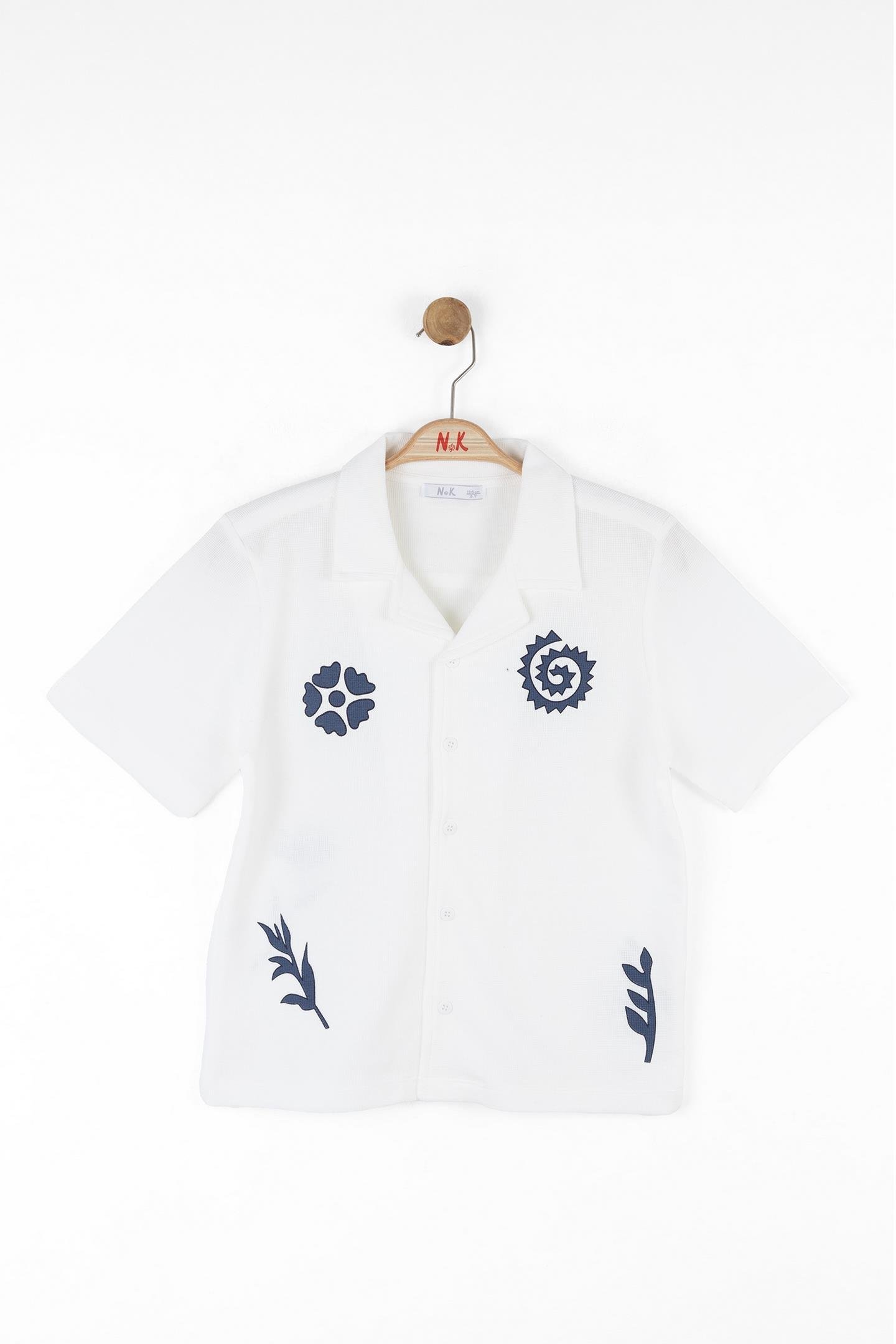Nk Erkek Çocuk Orleans Gömlek 8-14 Yaş Ekru