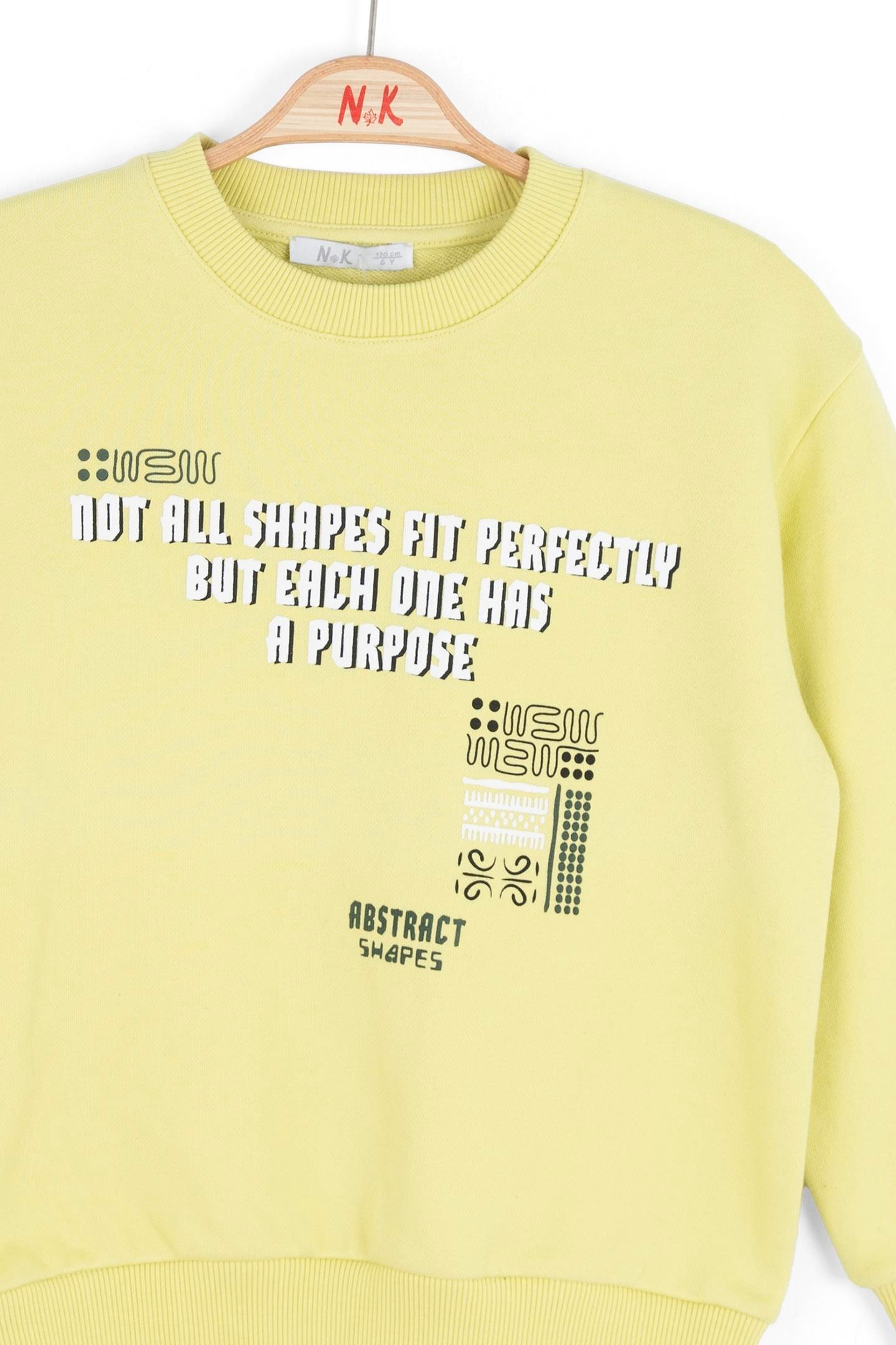 Nk Erkek Çocuk Reflect Sweatshirt 4-8 Yaş Sarı