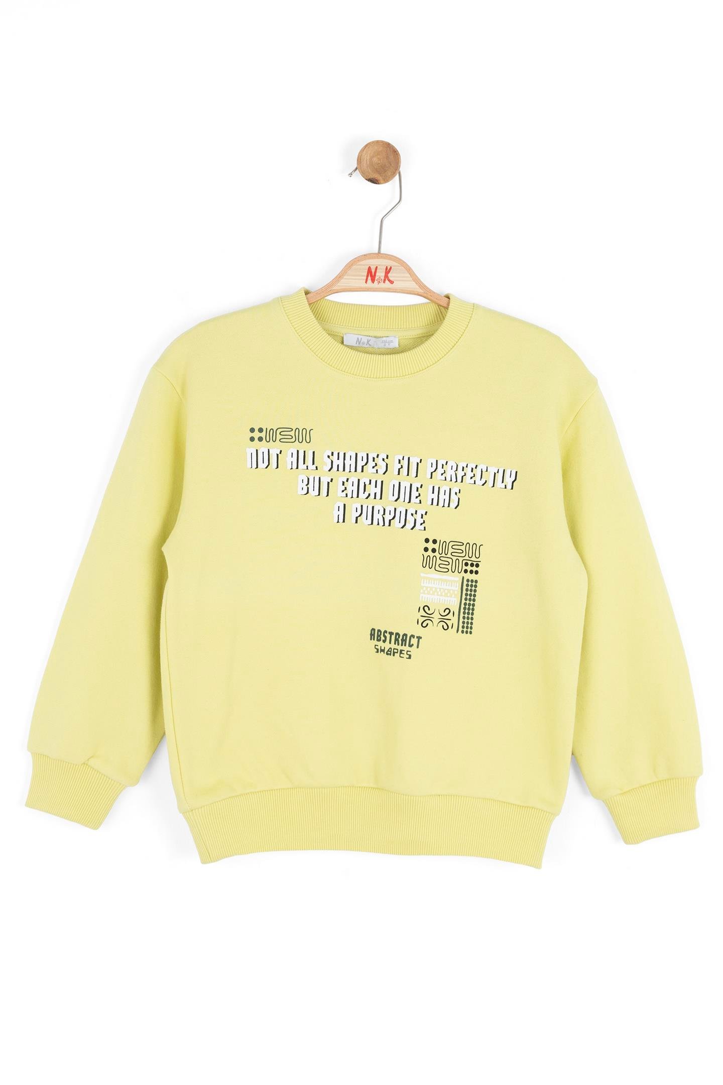 Nk Erkek Çocuk Reflect Sweatshirt 4-8 Yaş Sarı