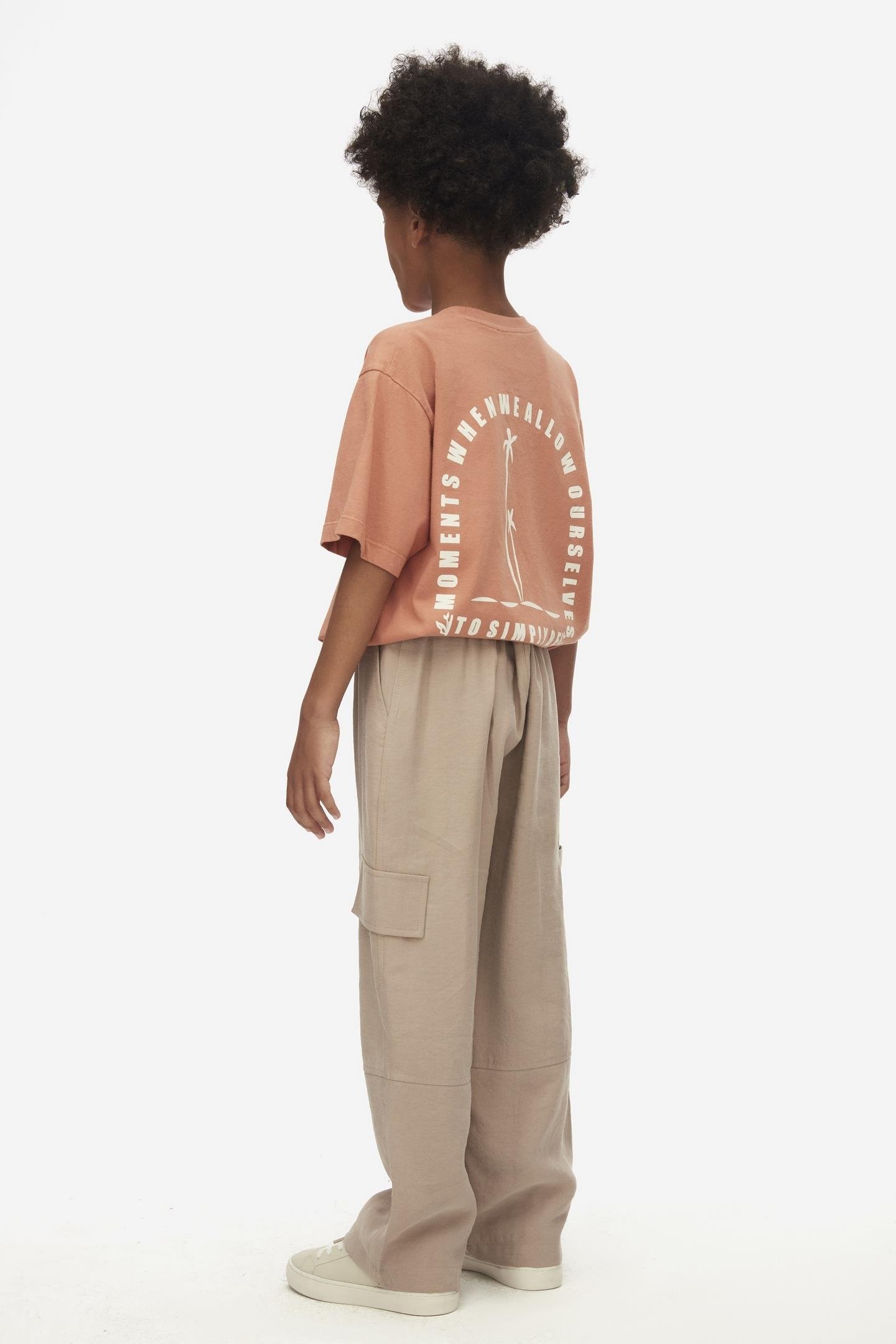 Nk Erkek Çocuk Rust Tshirt 8-14 Yaş Kiremit