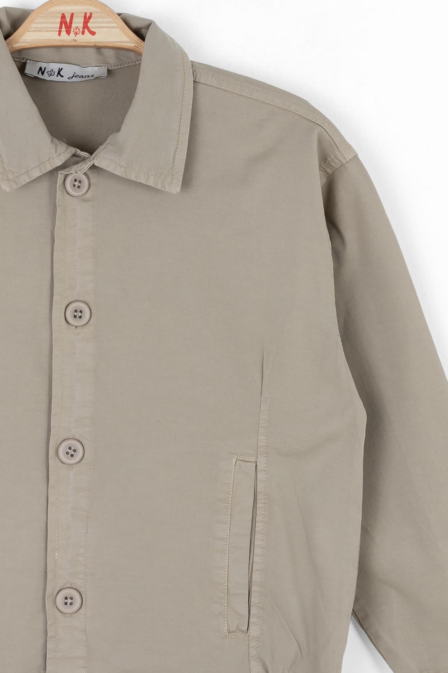 Nk Erkek Çocuk Safari Ceket 8-14 Yaş Camel