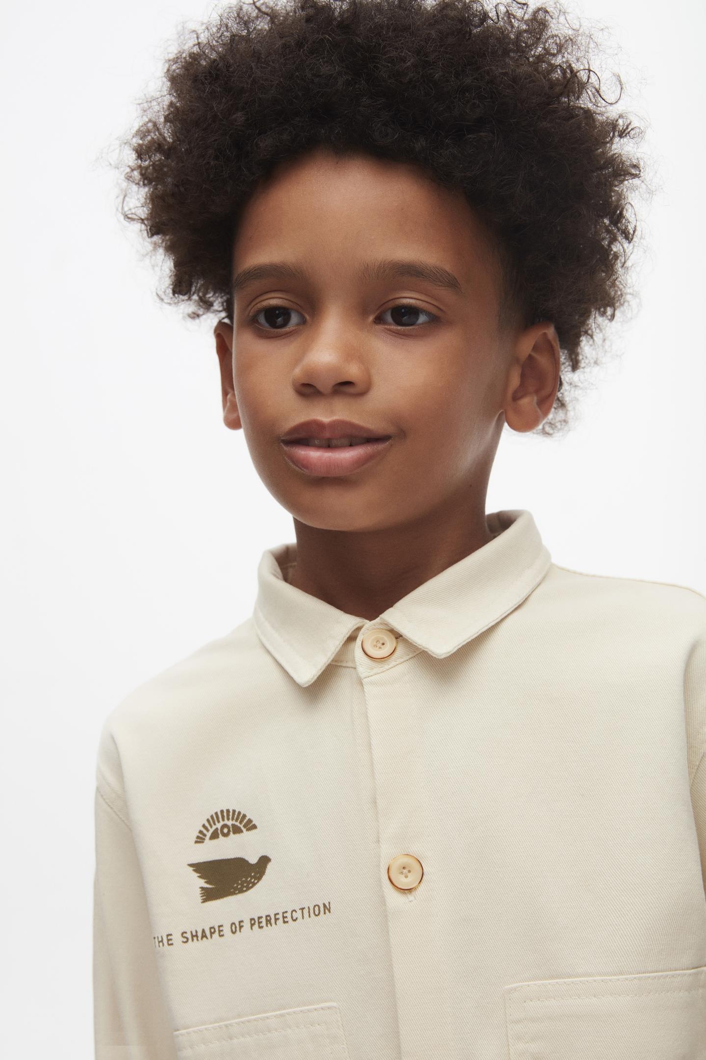 Nk Erkek Çocuk Sarmal Gömlek 8-14 Yaş KREM