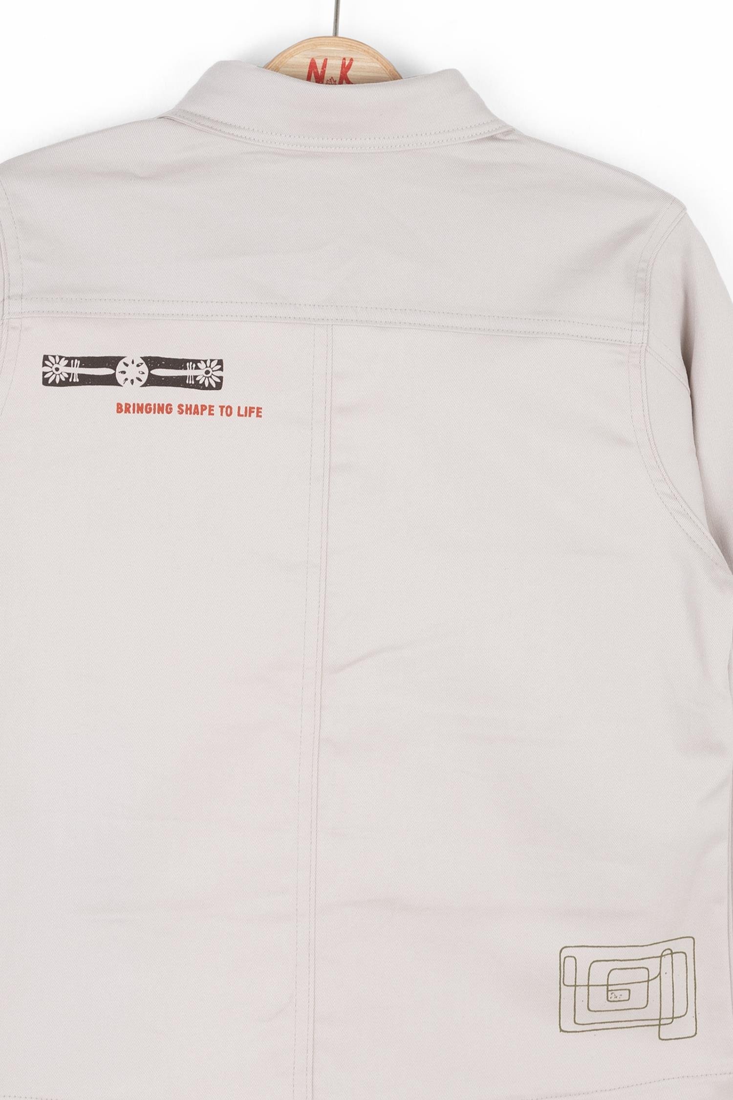 Nk Erkek Çocuk Sarmal Gömlek 8-14 Yaş KREM