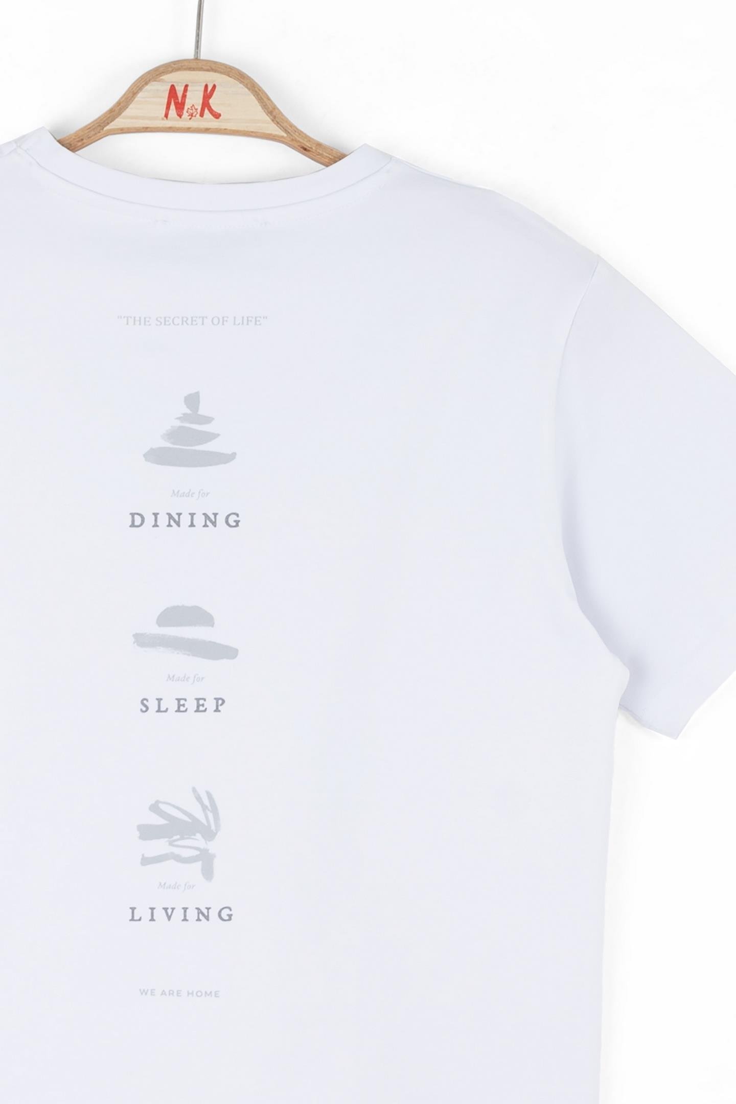 Nk Erkek Çocuk Scret Tshirt 8-14 Yaş Beyaz