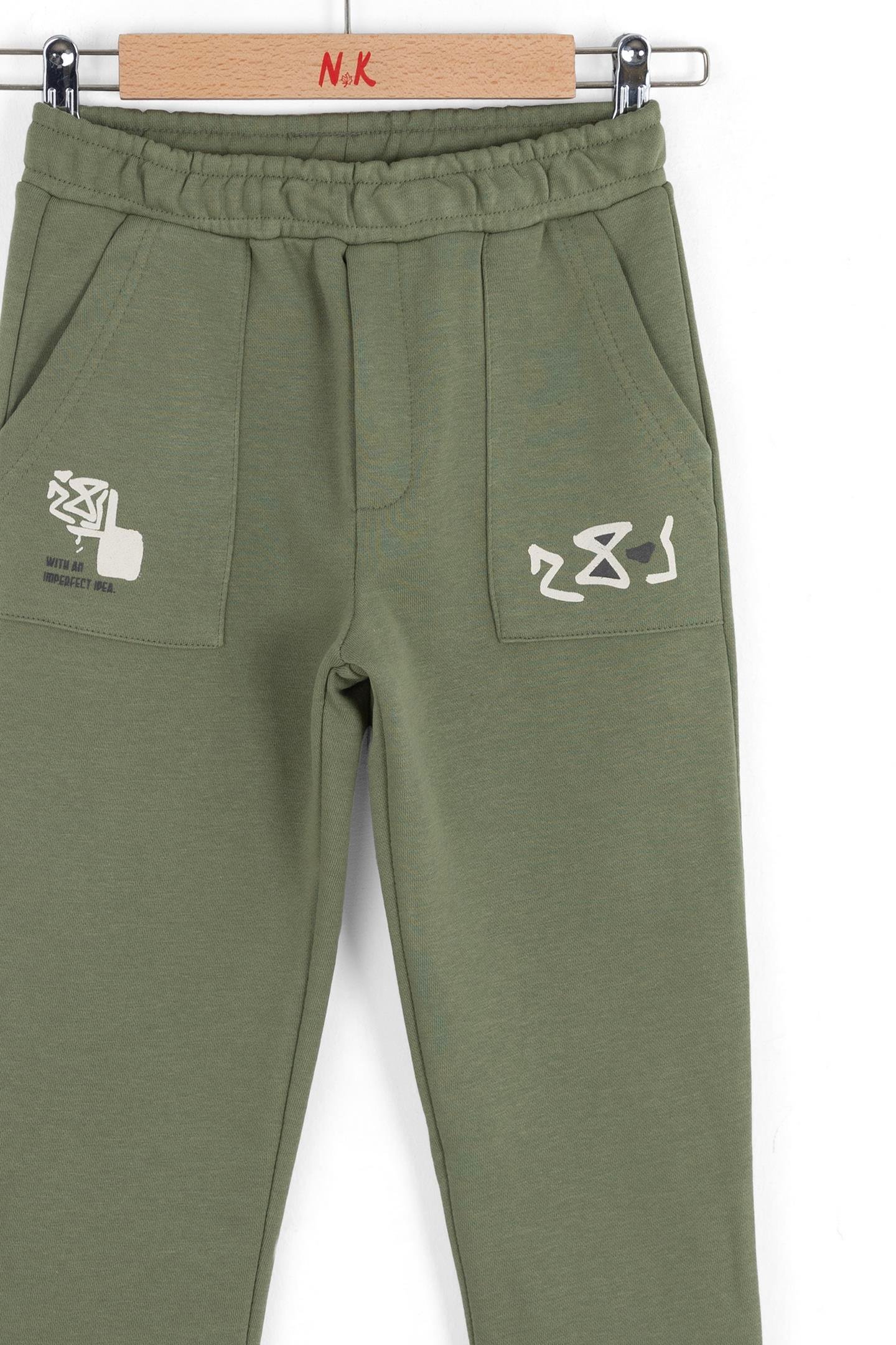 Nk Erkek Çocuk Start Pantolon 4-8 Yaş Haki