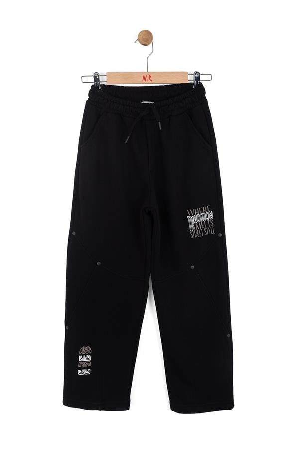 Nk Erkek Çocuk Street Pantolon 8-14 Yaş Siyah