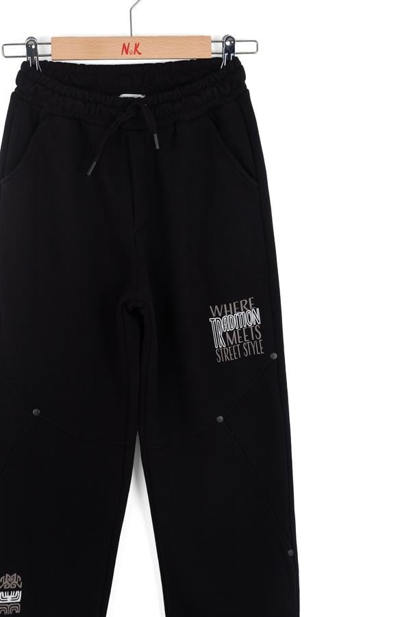 Nk Erkek Çocuk Street Pantolon 8-14 Yaş Siyah