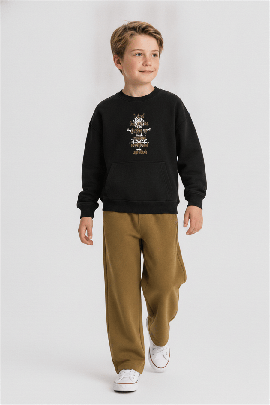 Nk Erkek Çocuk Symbol Sweat 8-14 Yaş Siyah