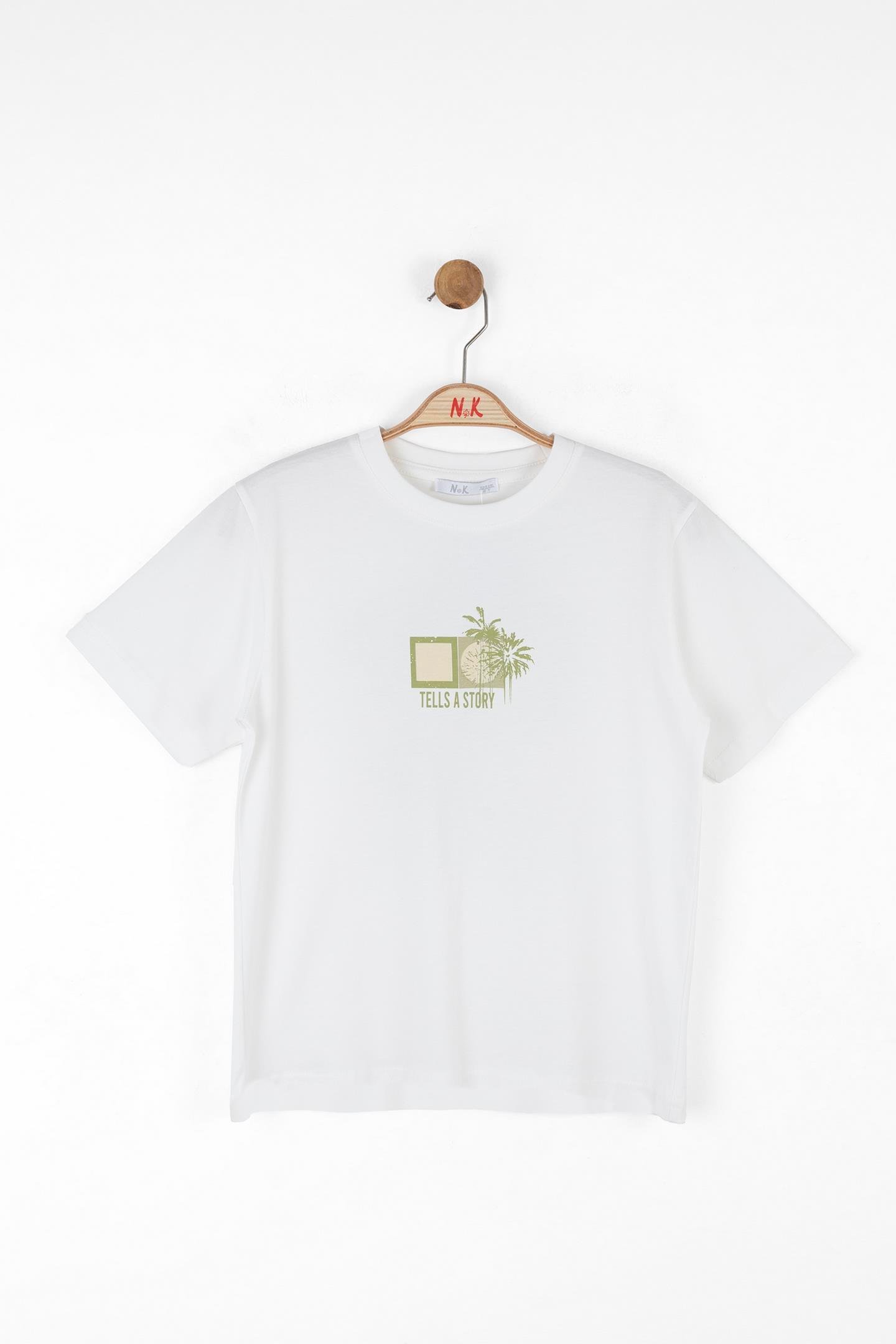 Nk Erkek Çocuk Tells Tshirt 8-14 Yaş Yeşil