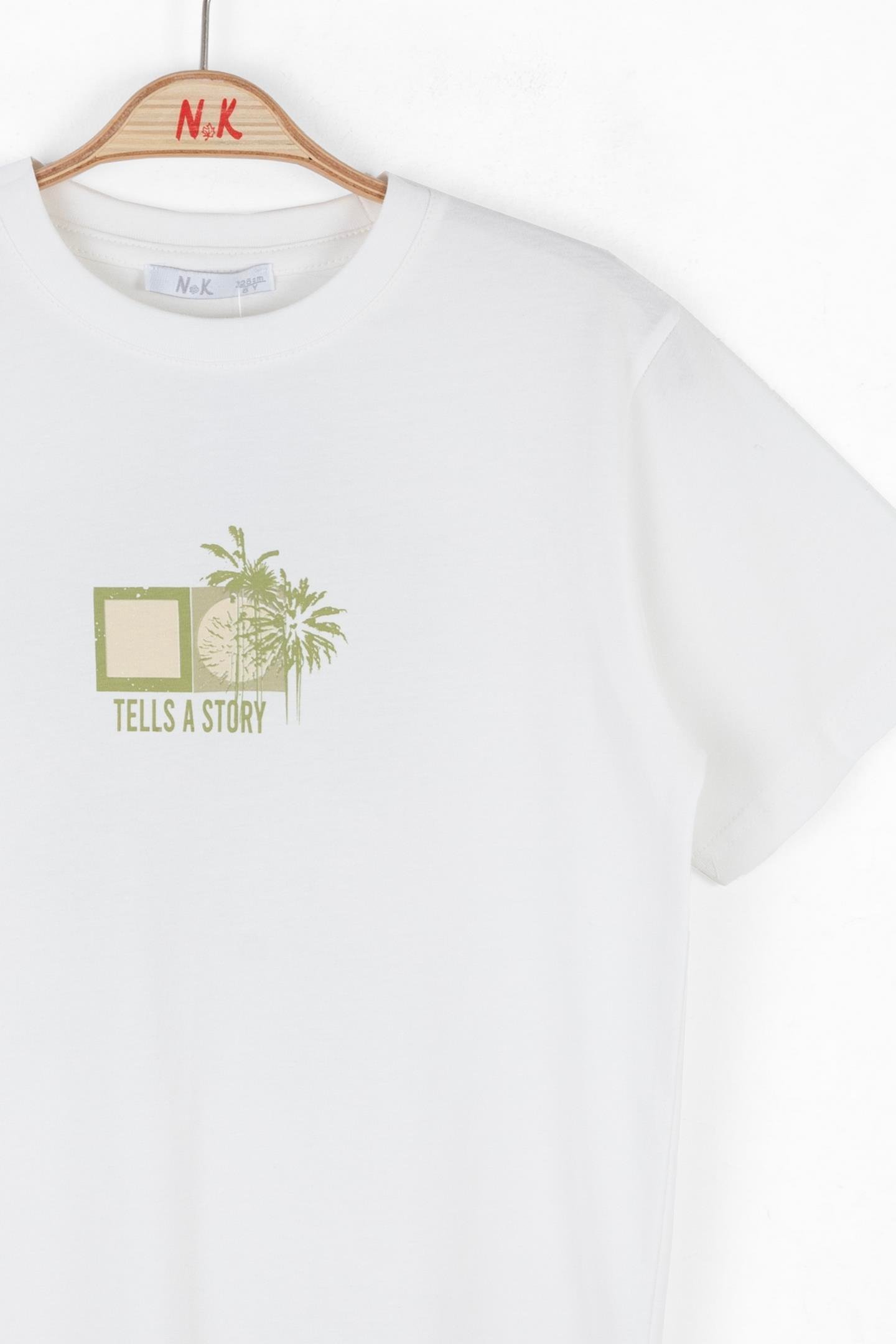 Nk Erkek Çocuk Tells Tshirt 8-14 Yaş Yeşil