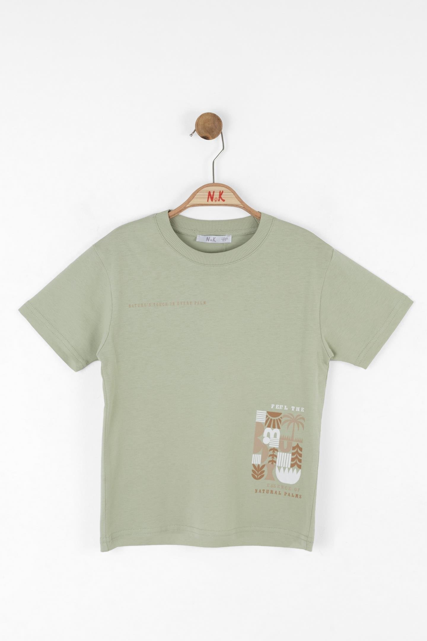 Nk Erkek Çocuk Touch Tshirt 4-8 Yaş Yeşil