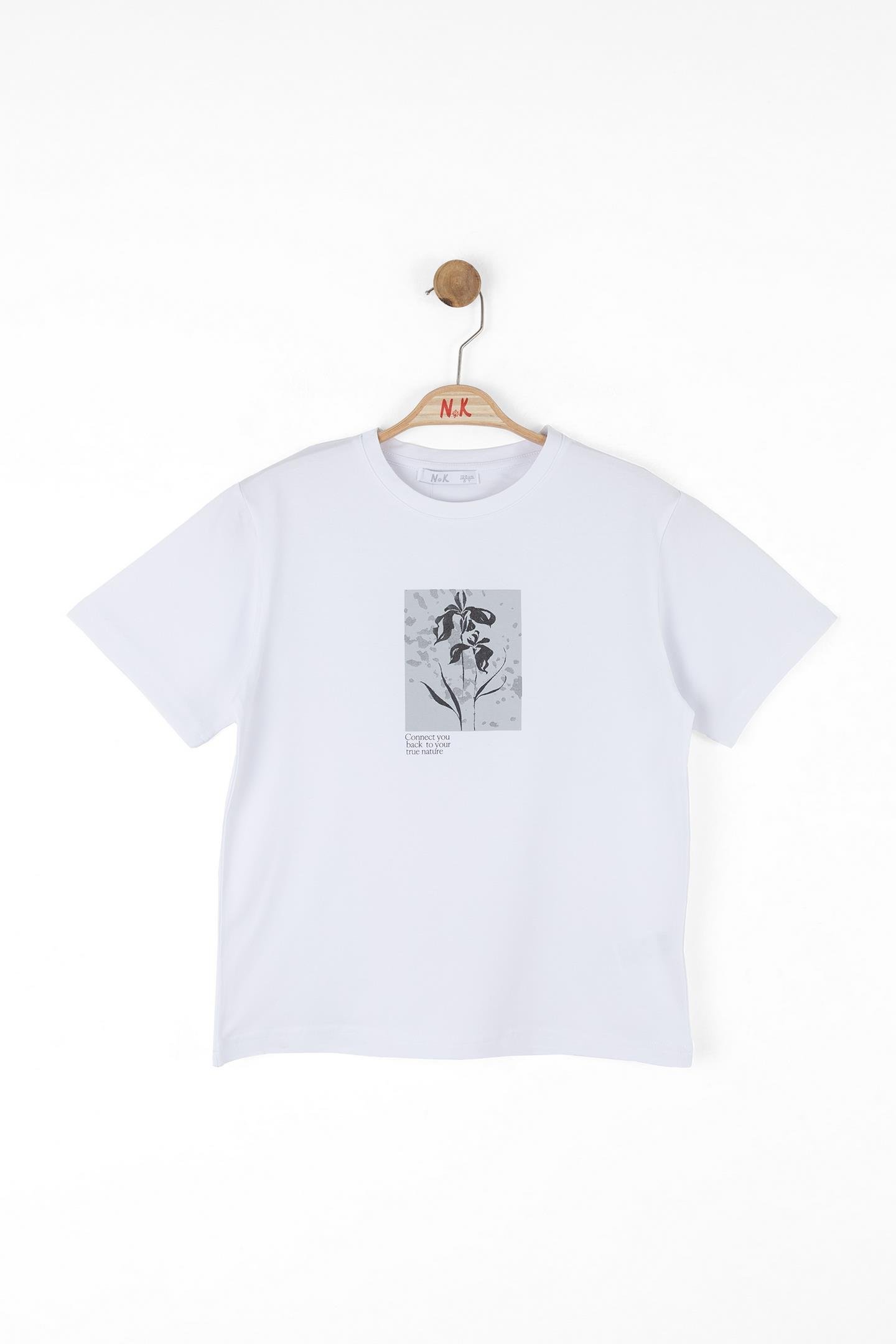 Nk Erkek Çocuk True Tshirt 8-14 Yaş Beyaz