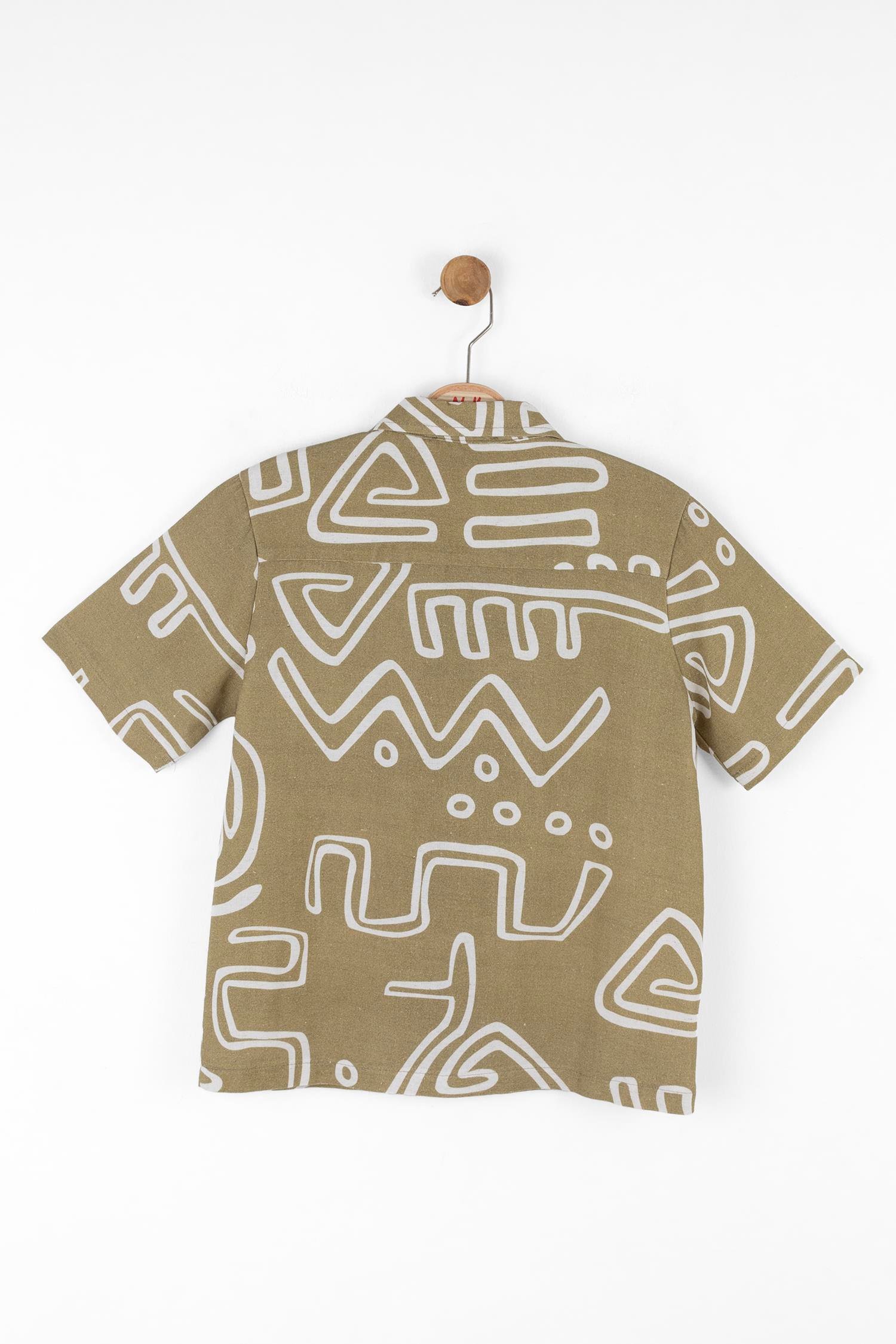 Nk Erkek Çocuk Turtle Gömlek 8-14 Yaş Yeşil