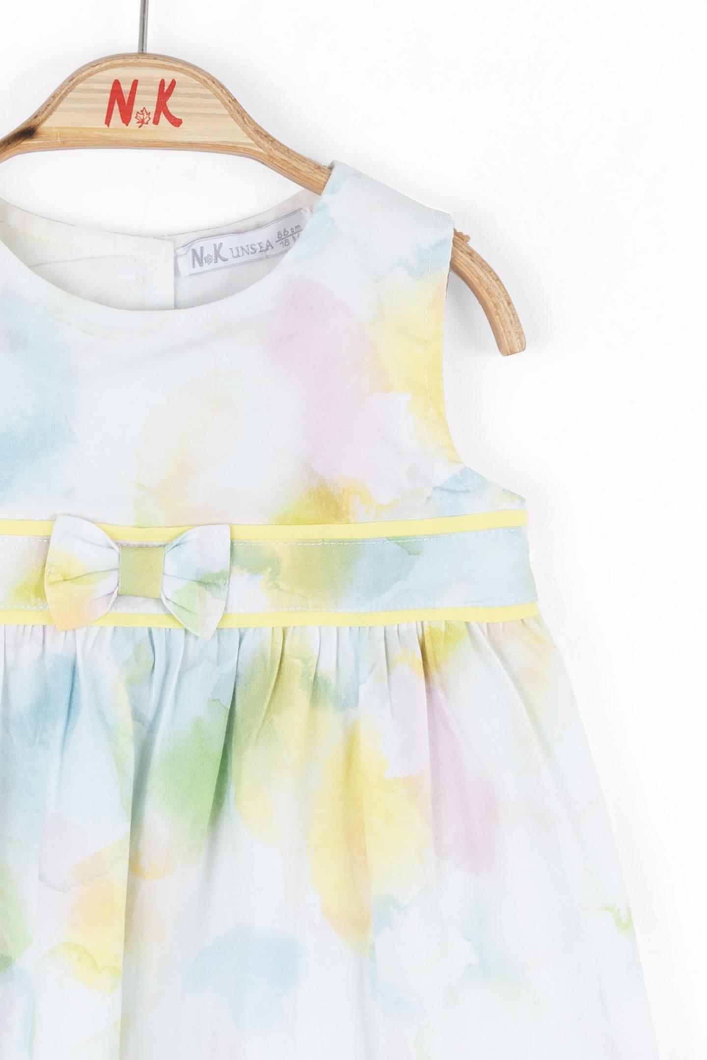 Nk Kız Bebek Alice Elbise 1-4 Yaş Mavi