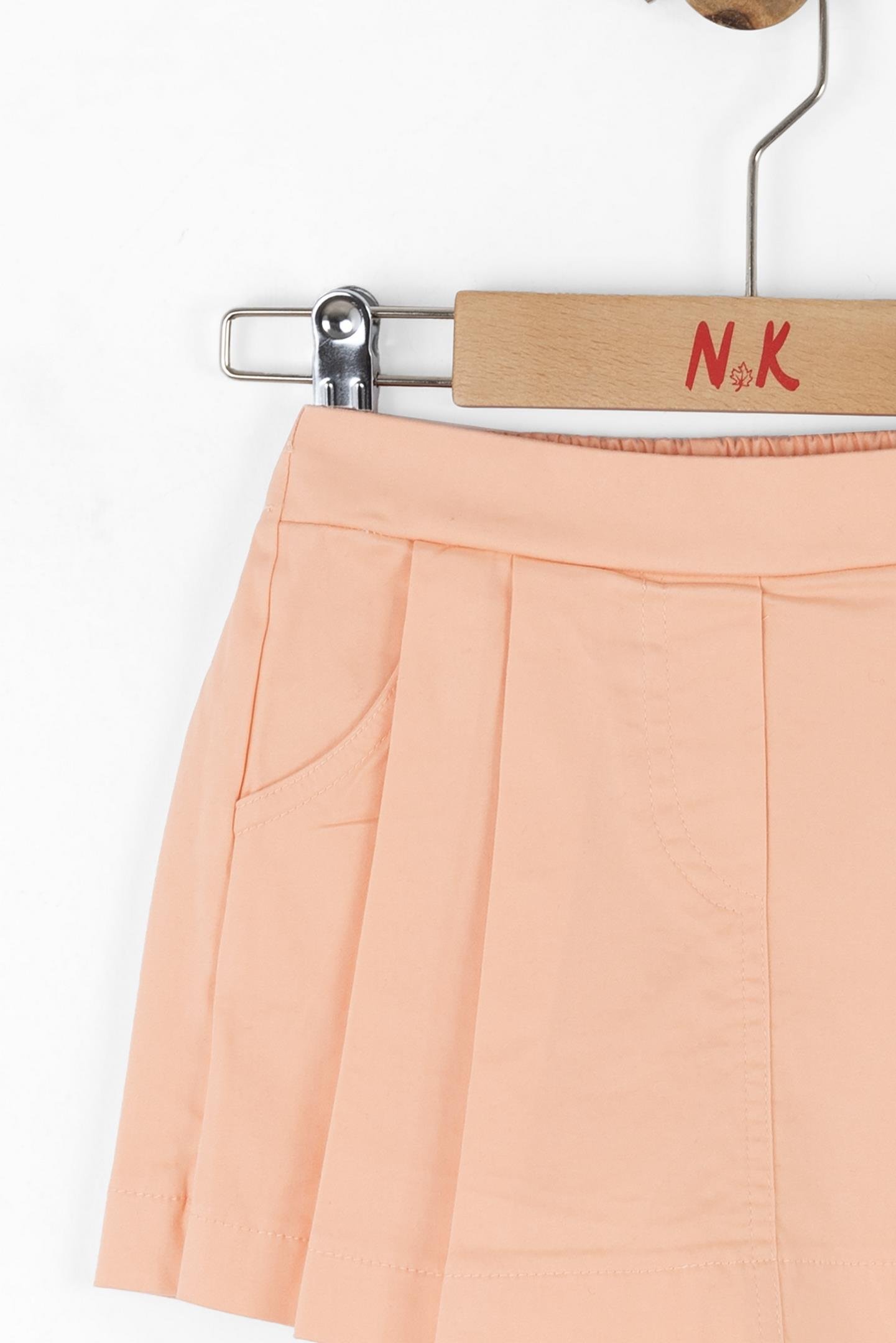 Nk Kız Bebek Apricot Şort 1-4 Yaş Somon