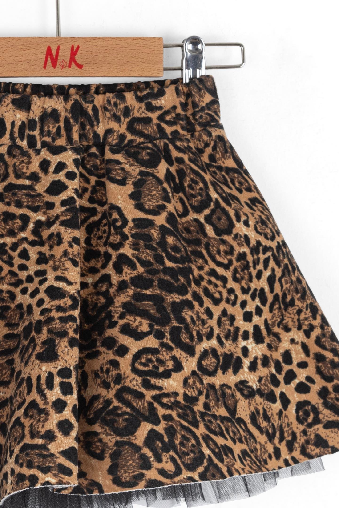 Nk Kız Bebek Balon Etek 1-4 Yaş Kahve