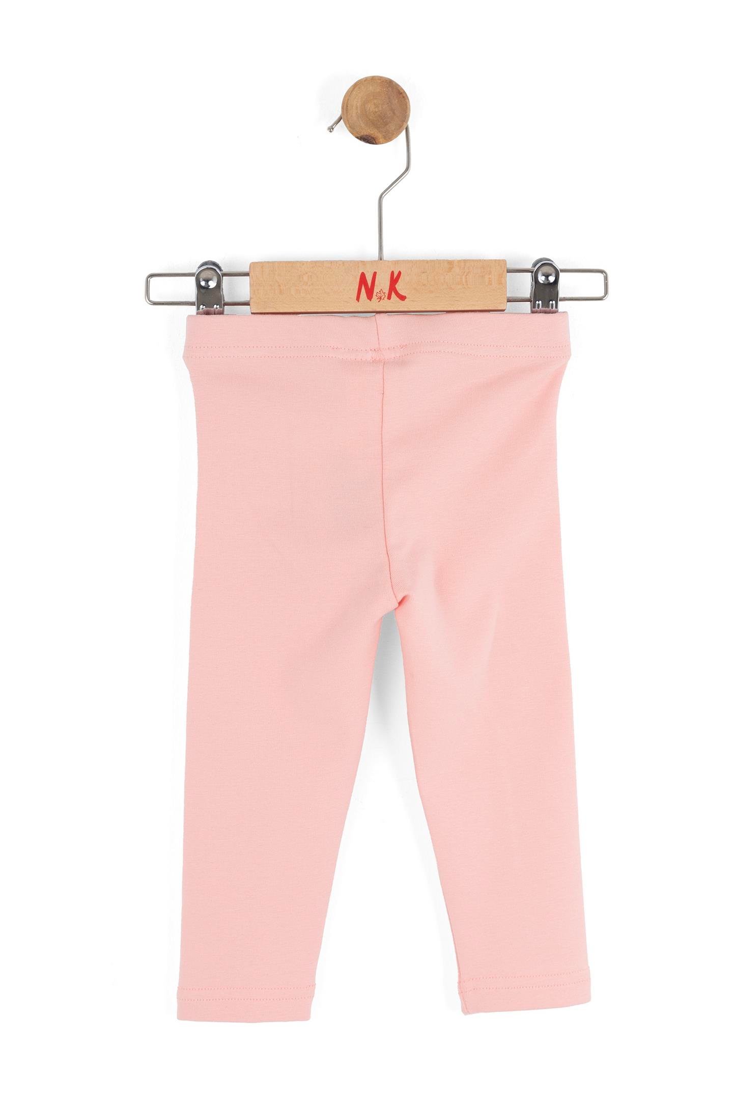 Nk Kız Bebek Barbie Tayt 1-4 Yaş Coral