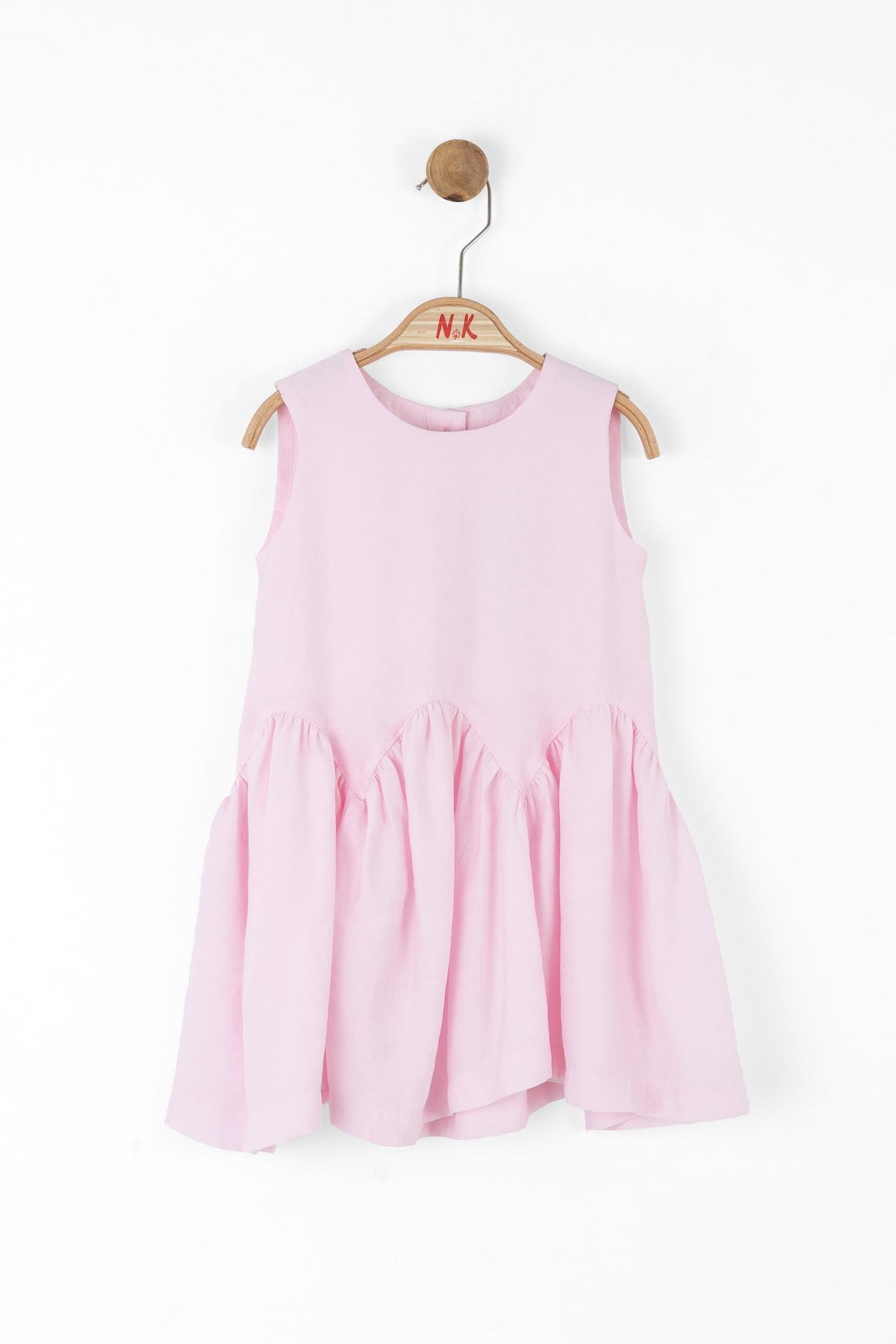Nk Kız Bebek Candy Elbise 1-4 Yaş Pembe