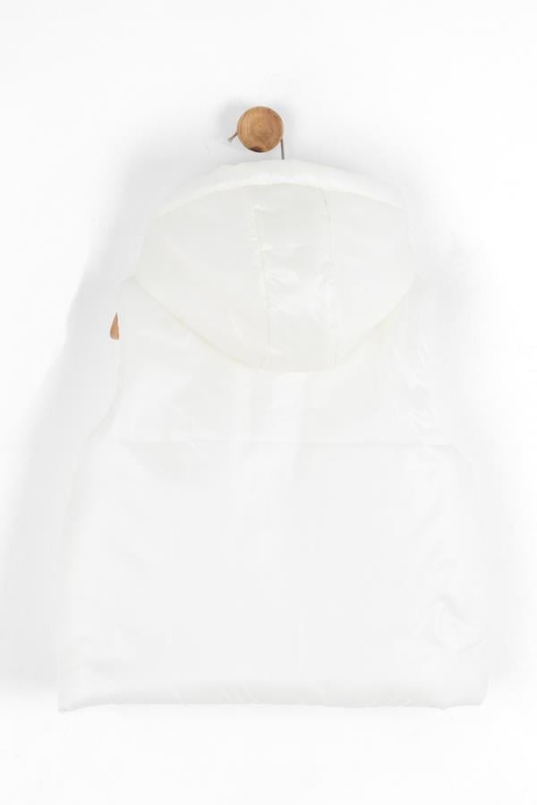 Nk Kız Bebek Daisy Yelek 1-4 Yaş Krem