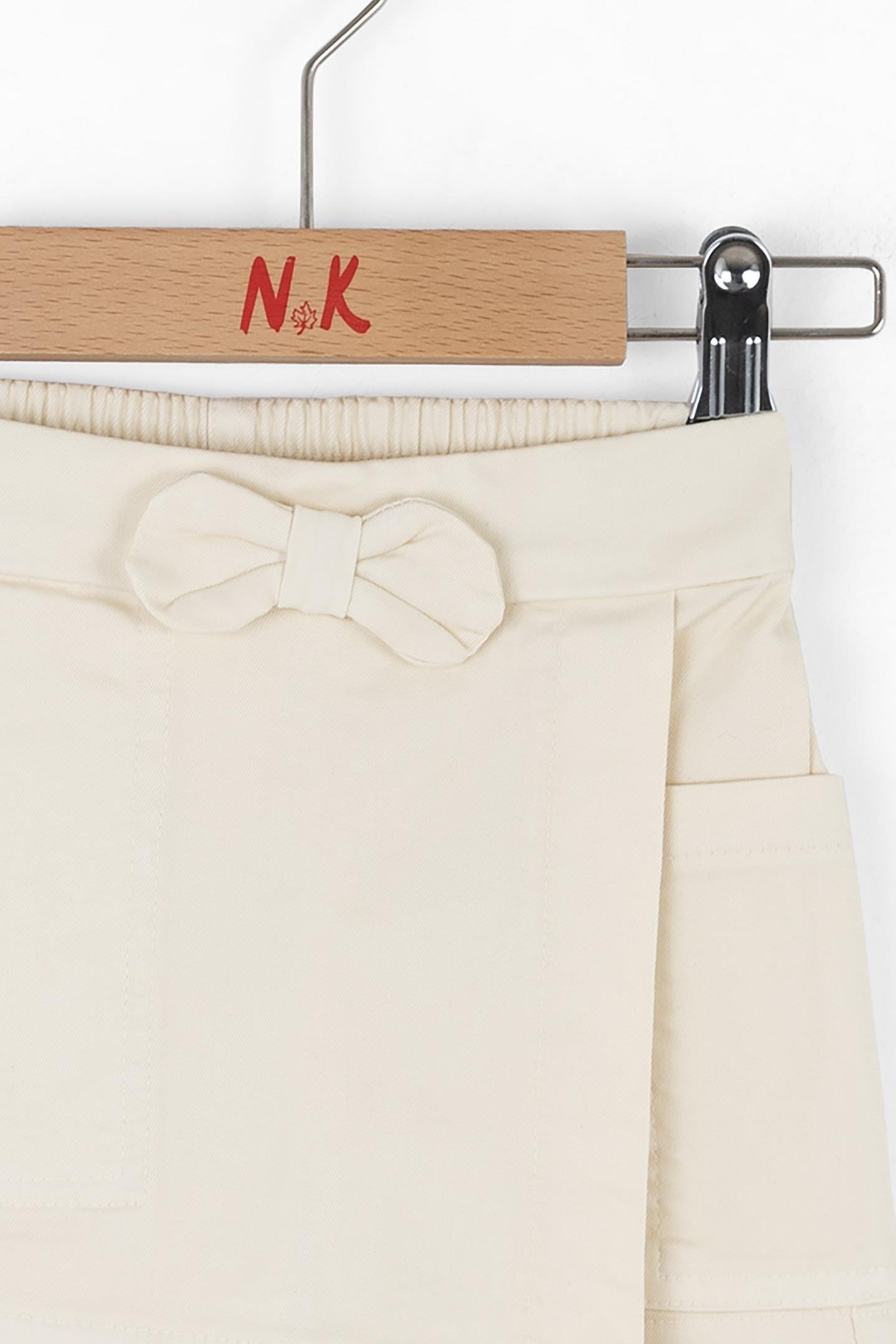 Nk Kız Bebek Mellow Şort 1-4 Yaş Krem