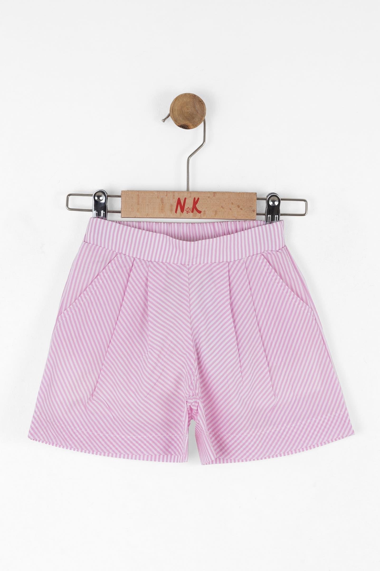 Nk Kız Bebek Sweet Şort 1-4 Yaş Pembe