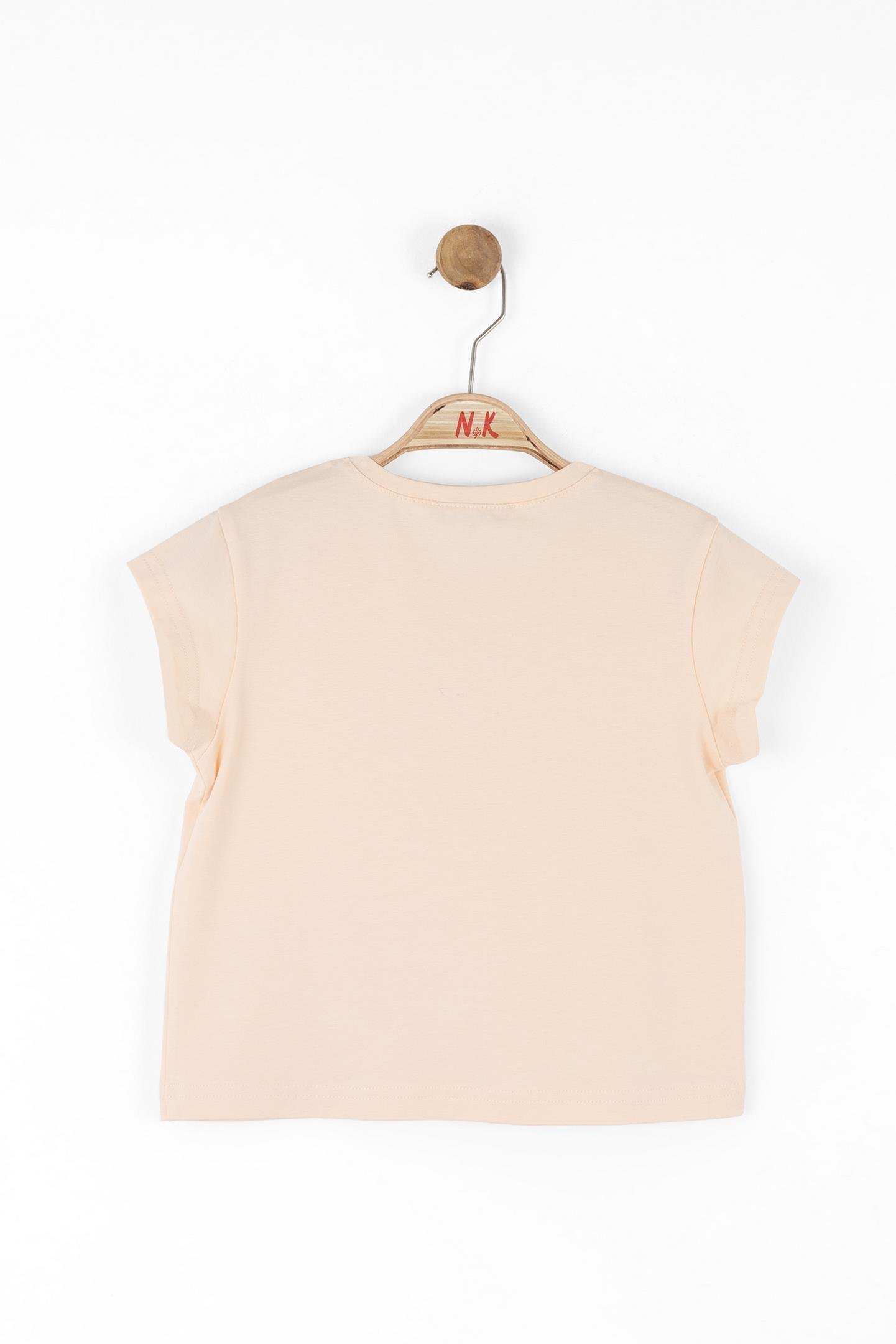 Nk Kız Çocuk Alıve Tshırt 4-8Yaş Somon