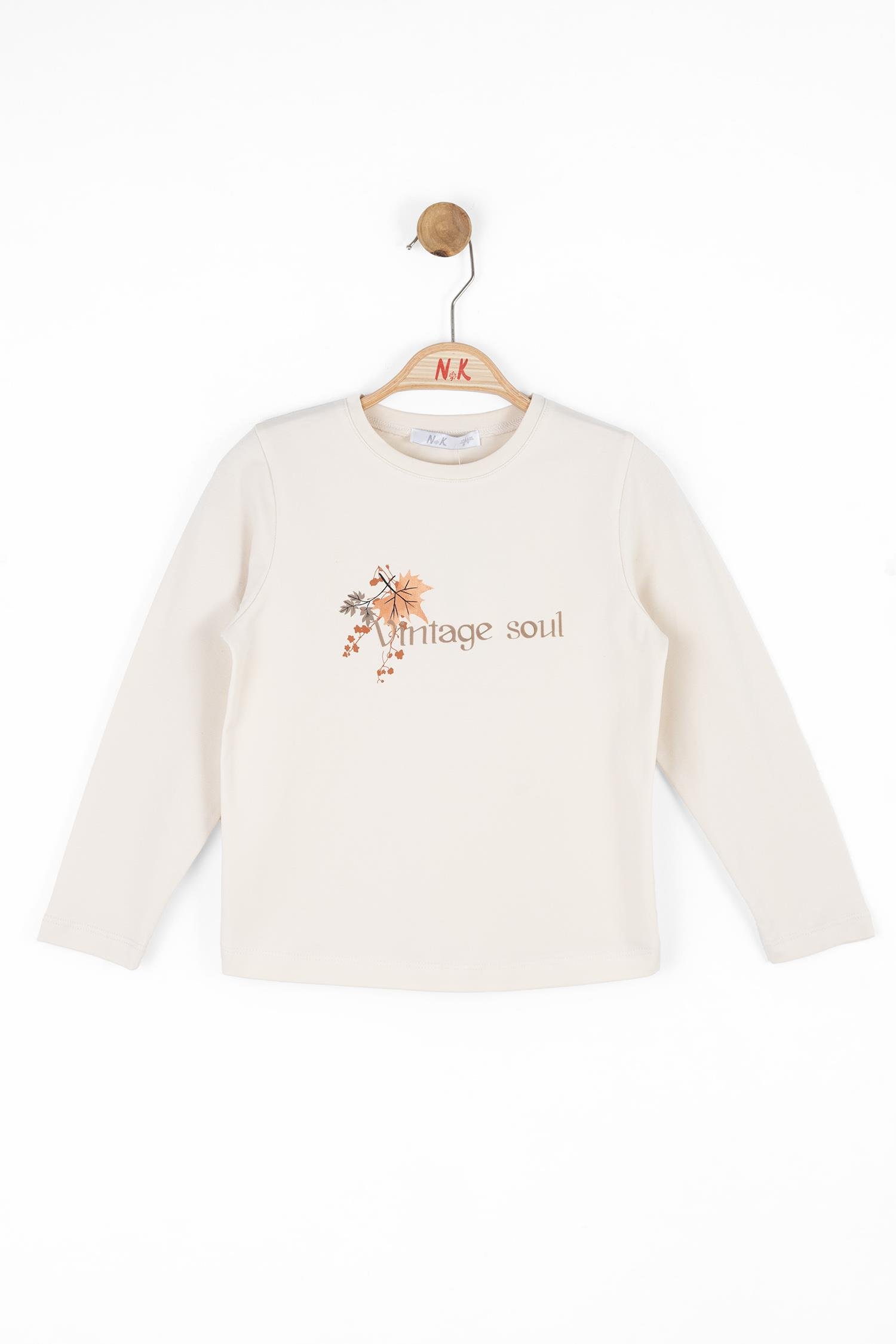 Nk Kız Çocuk Bal Kabağı Badi 4-8 Yaş KREM