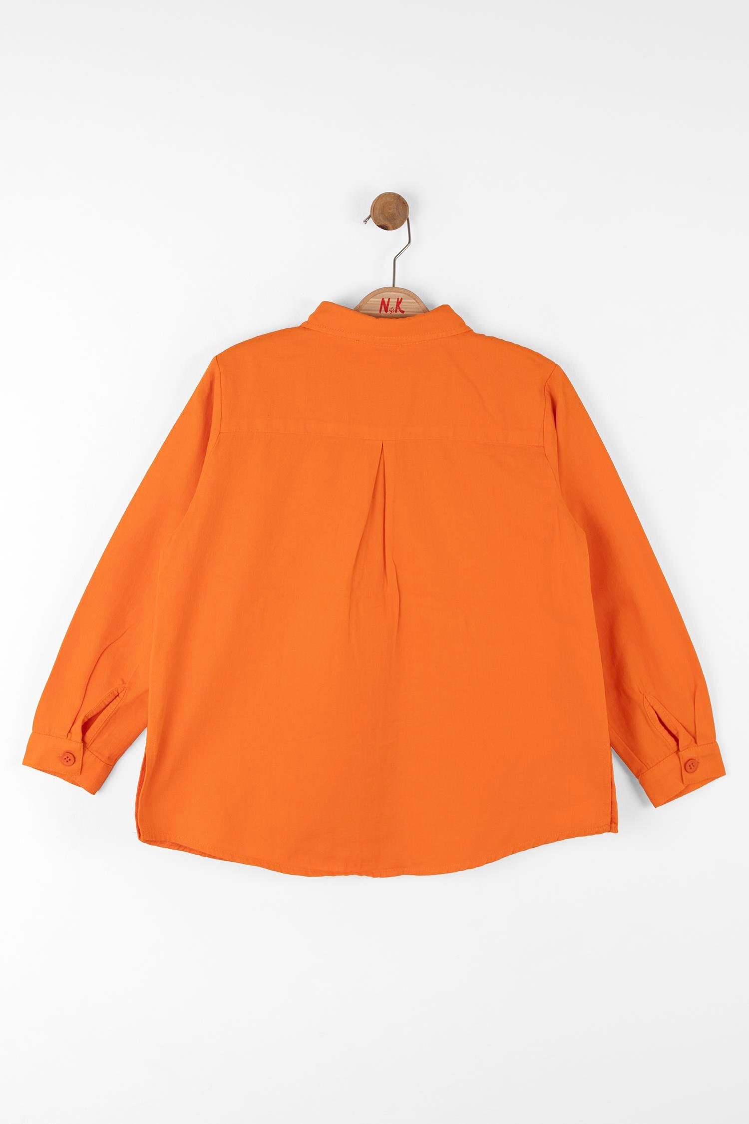 Nk Kız Çocuk Bali Gömlek 8-14 Yaş Oranj