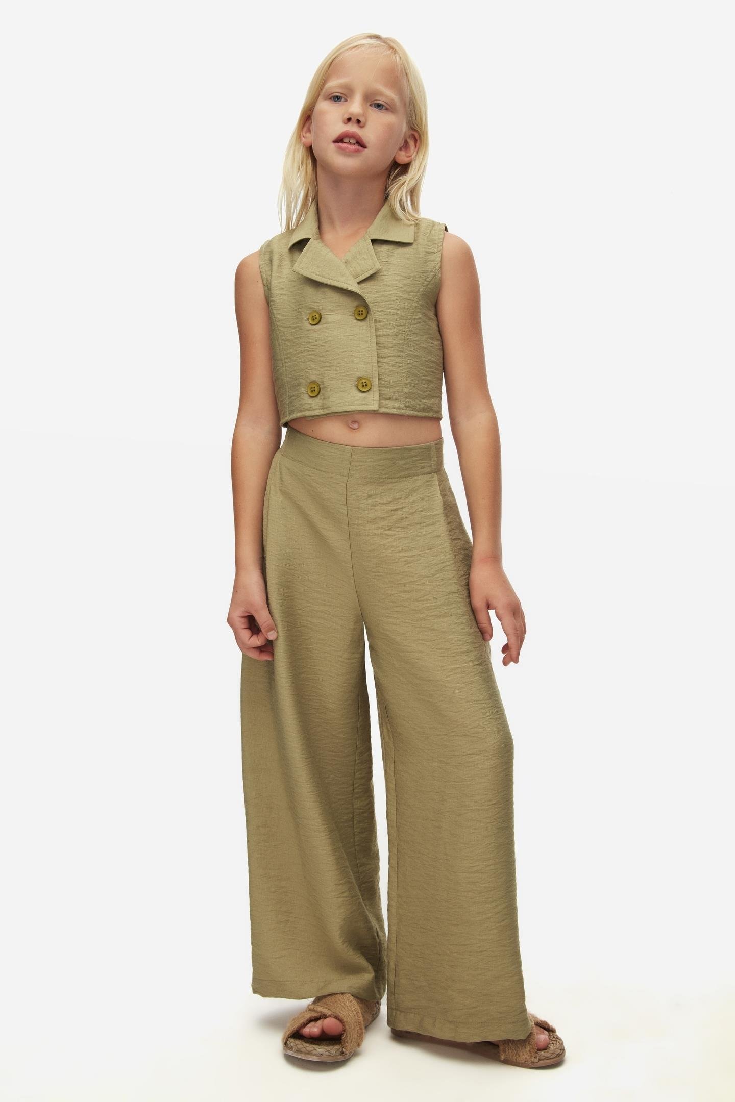 Nk Kız Çocuk Bali Takım 8-14 Yaş Haki