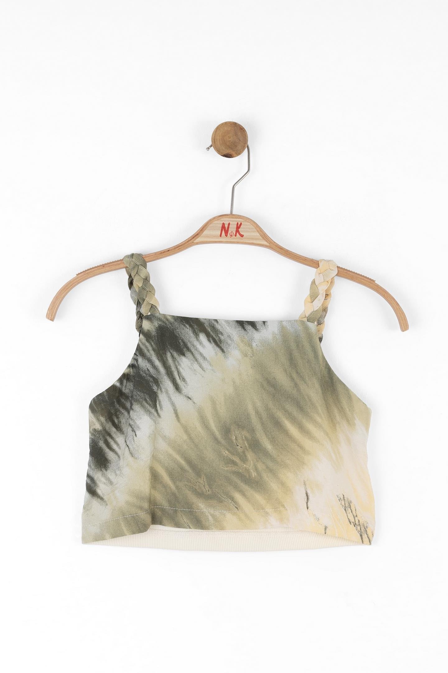 Nk Kız Çocuk Batik Crop 8-14 Yaş Haki